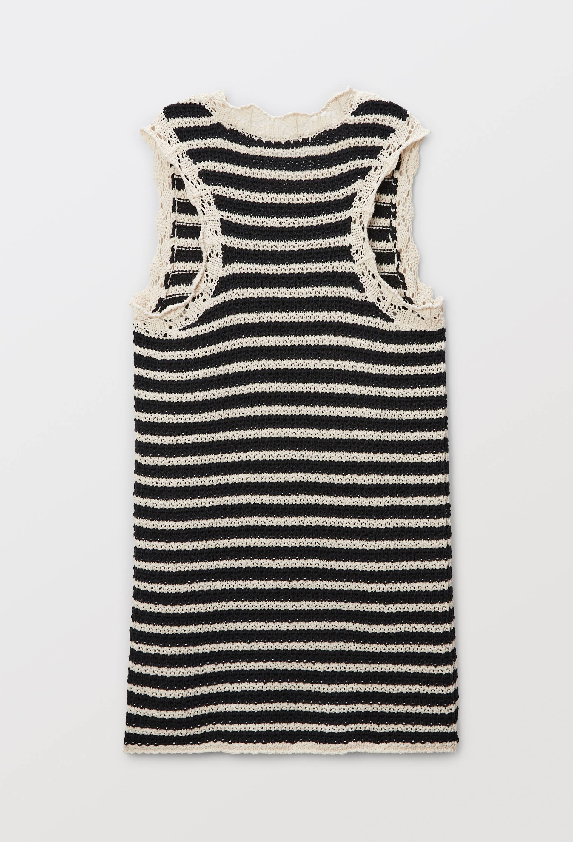 Robe droite en crochet, Beige clair, large image number 4.0