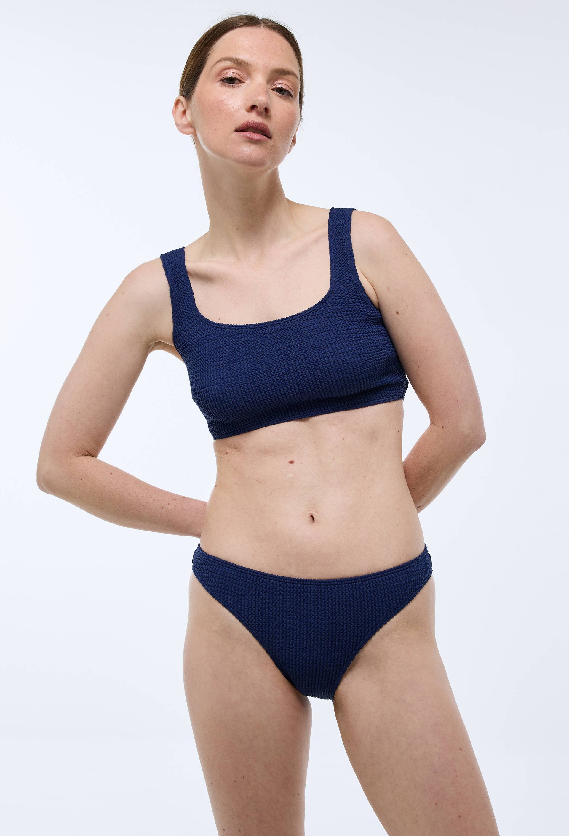 Bas de maillot de bain ROXANE, Bleu fonc&eacute;, large image number 0