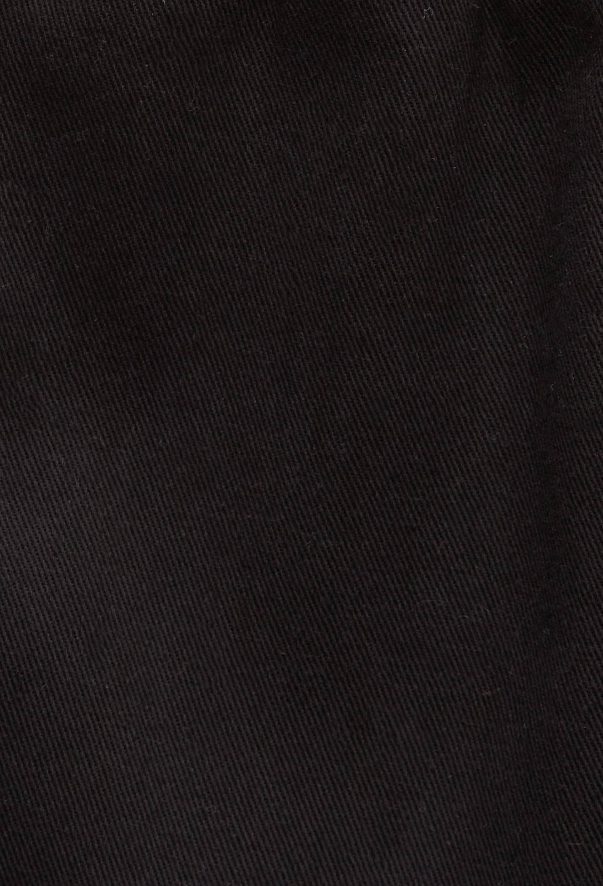 Short cargo uni en twill en coton, Noir, large image number 3.0