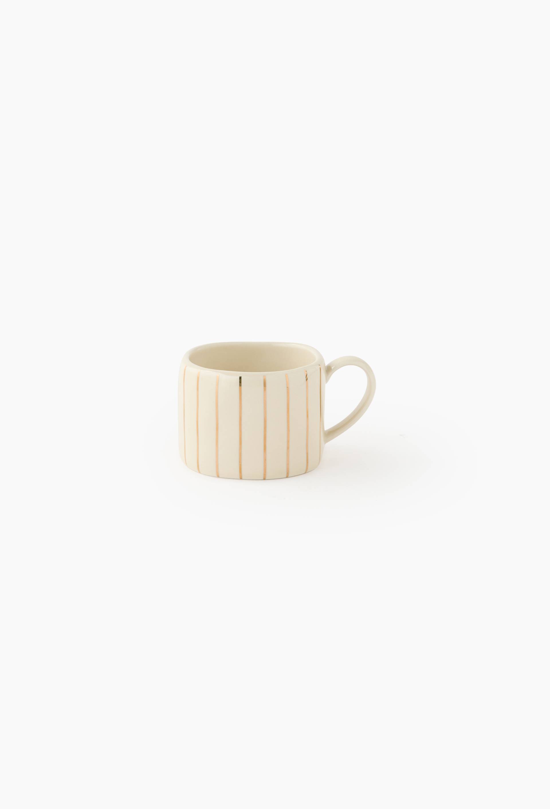 Mug bas finition rayures fines, xxcl, Or, large image number 0