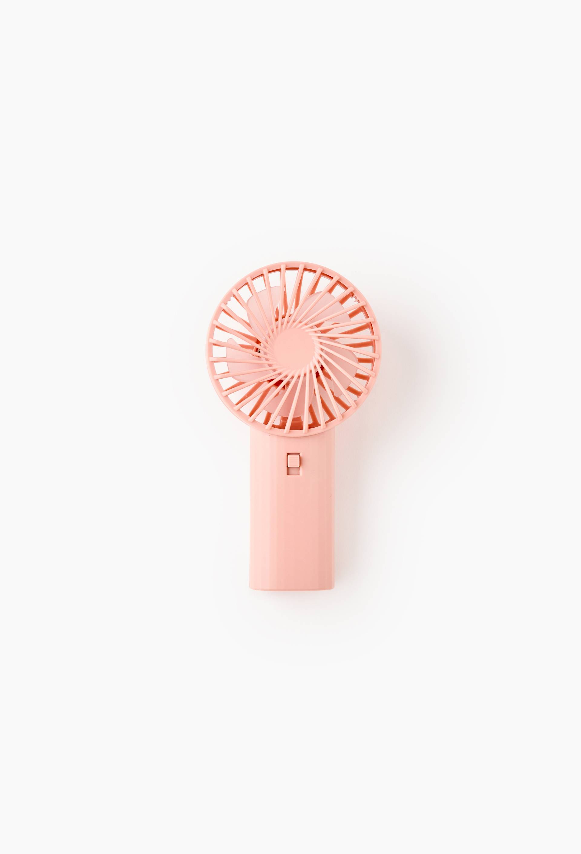Mini ventilateur portatif, 14cm, Rose clair, large image number 0.0