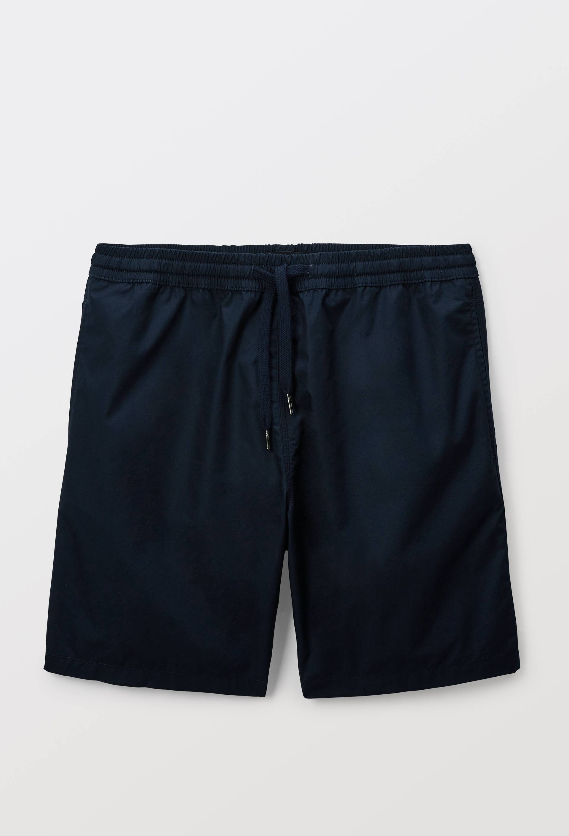 Short en popeline de coton BIO GOTS, Bleu fonc&eacute;, large image number 3.0