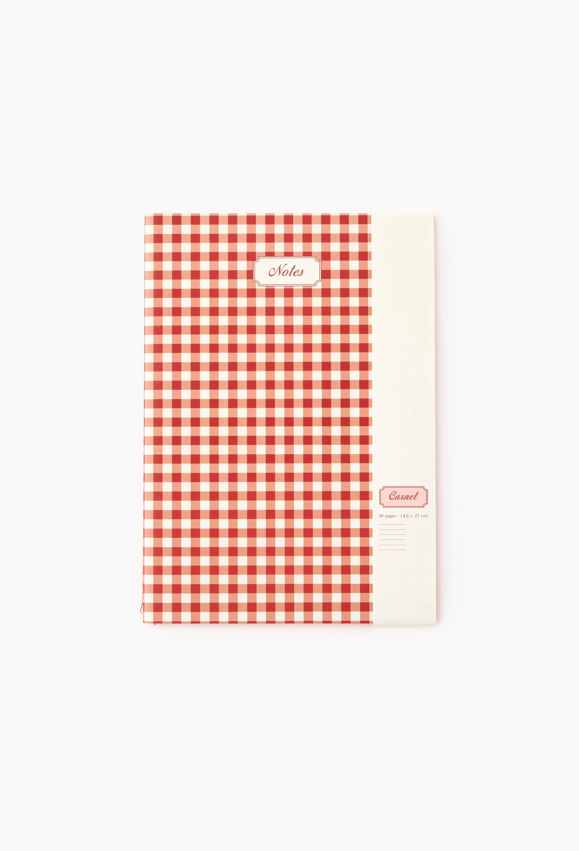 Carnet A5 ligné, 48 pages, Rouge, large image number 2