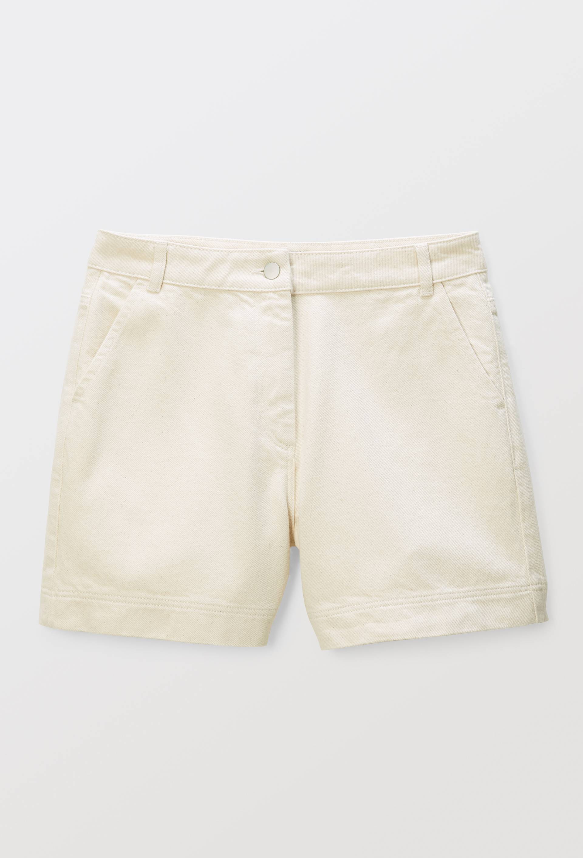 Short en denim, Ecru, large image number 2