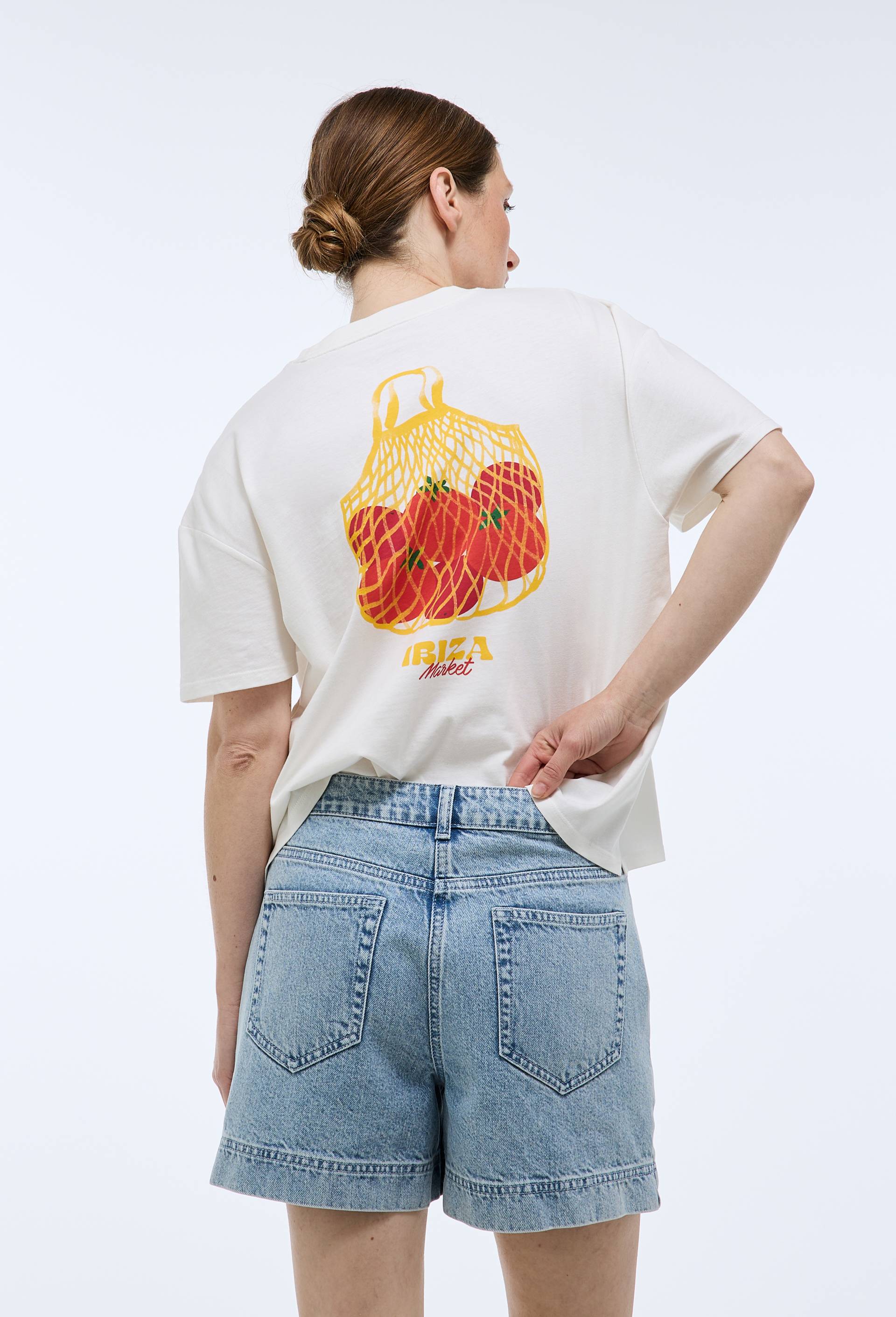 Short en denim, Bleu clair, large image number 1.0