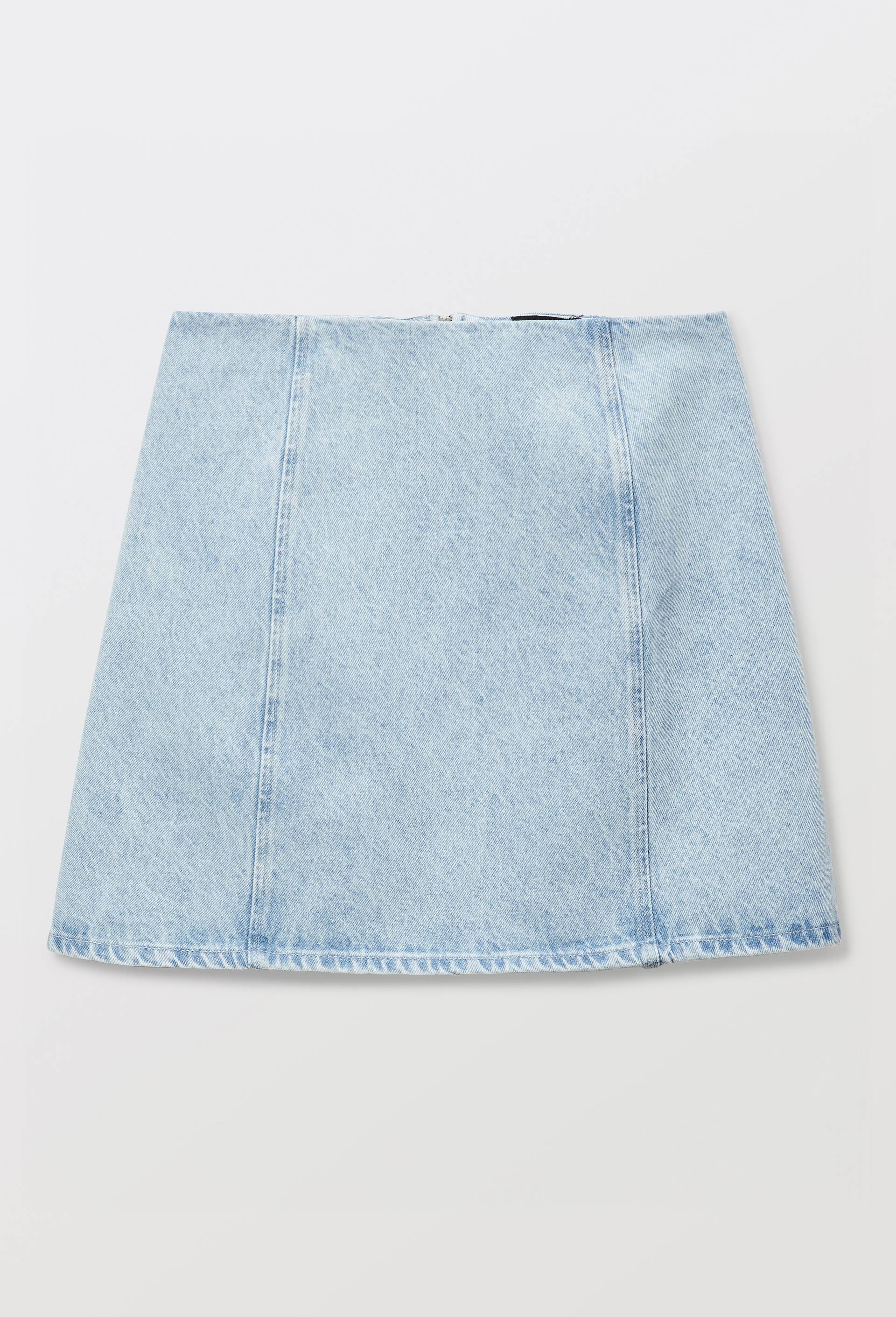 Jupe courte en denim, Bleu clair, large image number 2