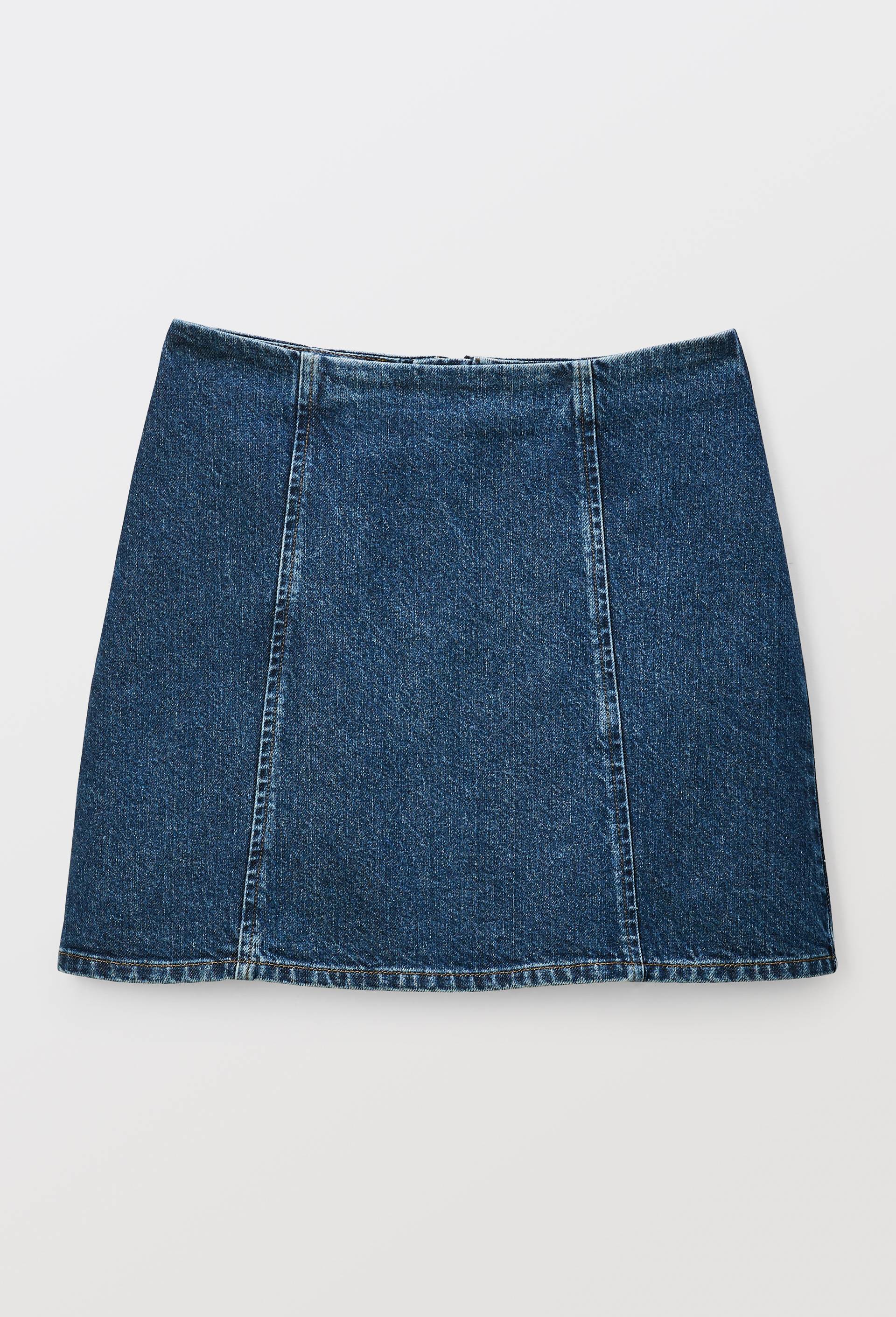 Jupe courte en denim, Bleu fonc&eacute;, large image number 4