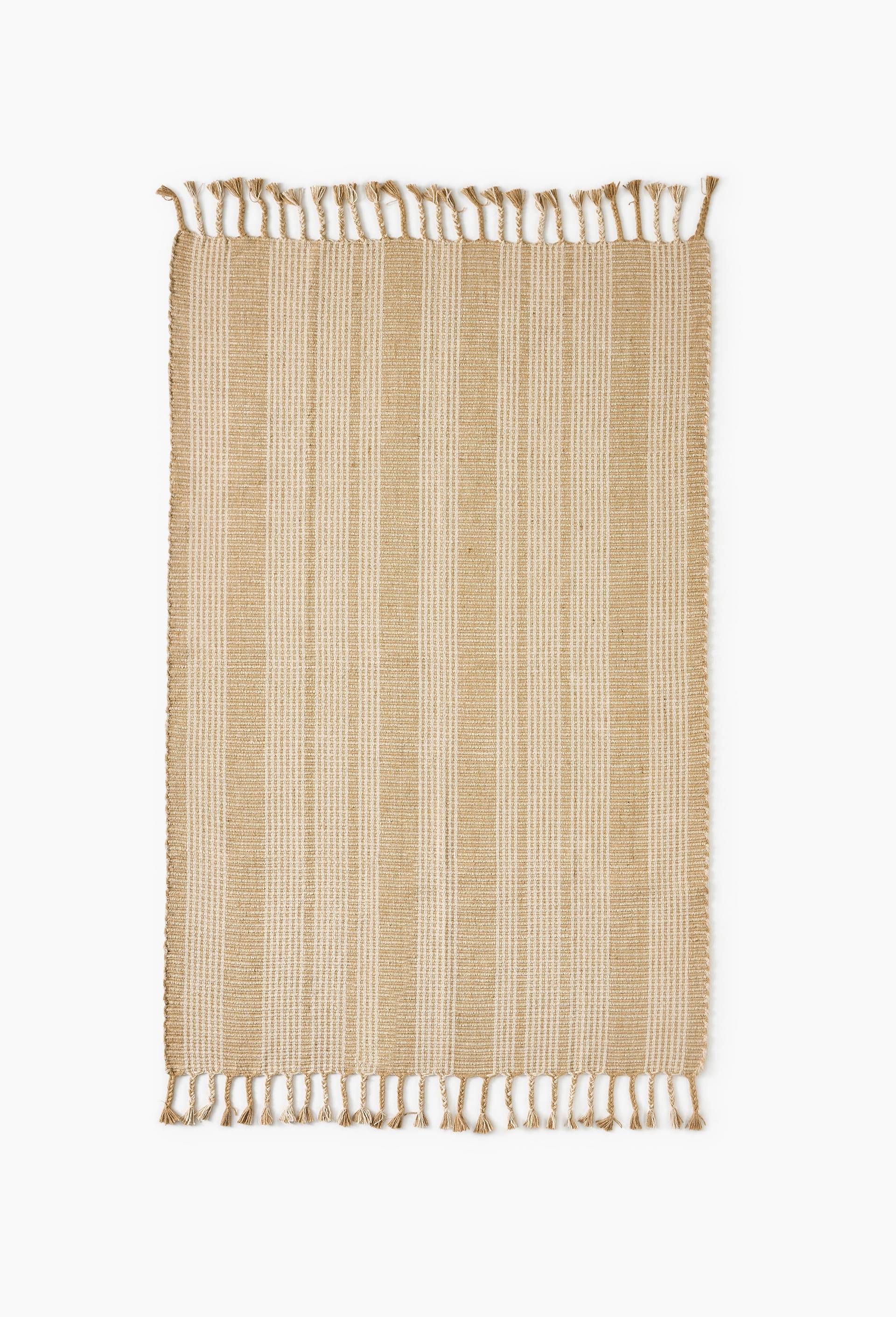 Tapis jute/chenille, 120 x 180 cm, Beige clair, large image number 0