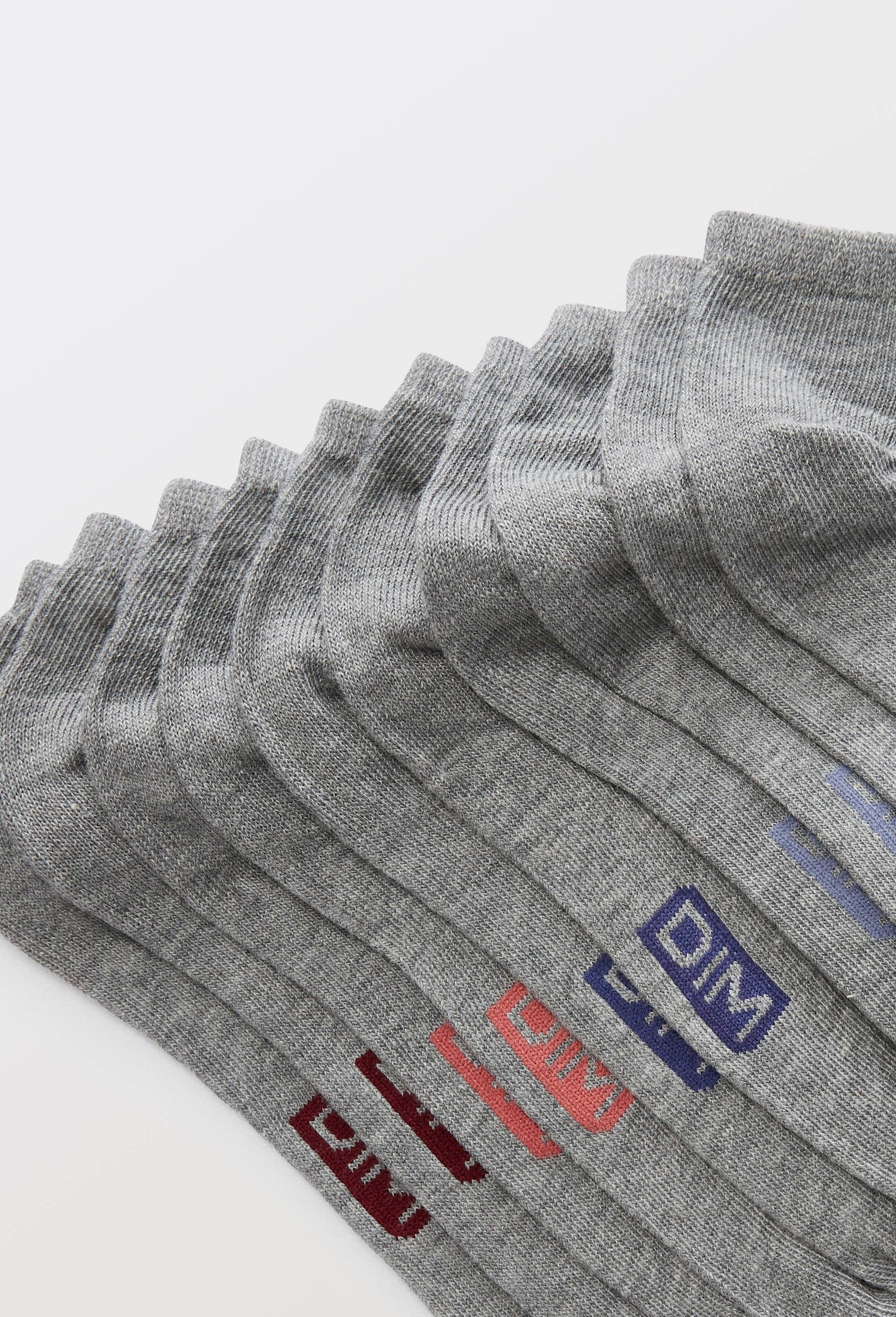 Lot de 3 paires de chaussettes de sport DIM, Gris, large image number 1.0