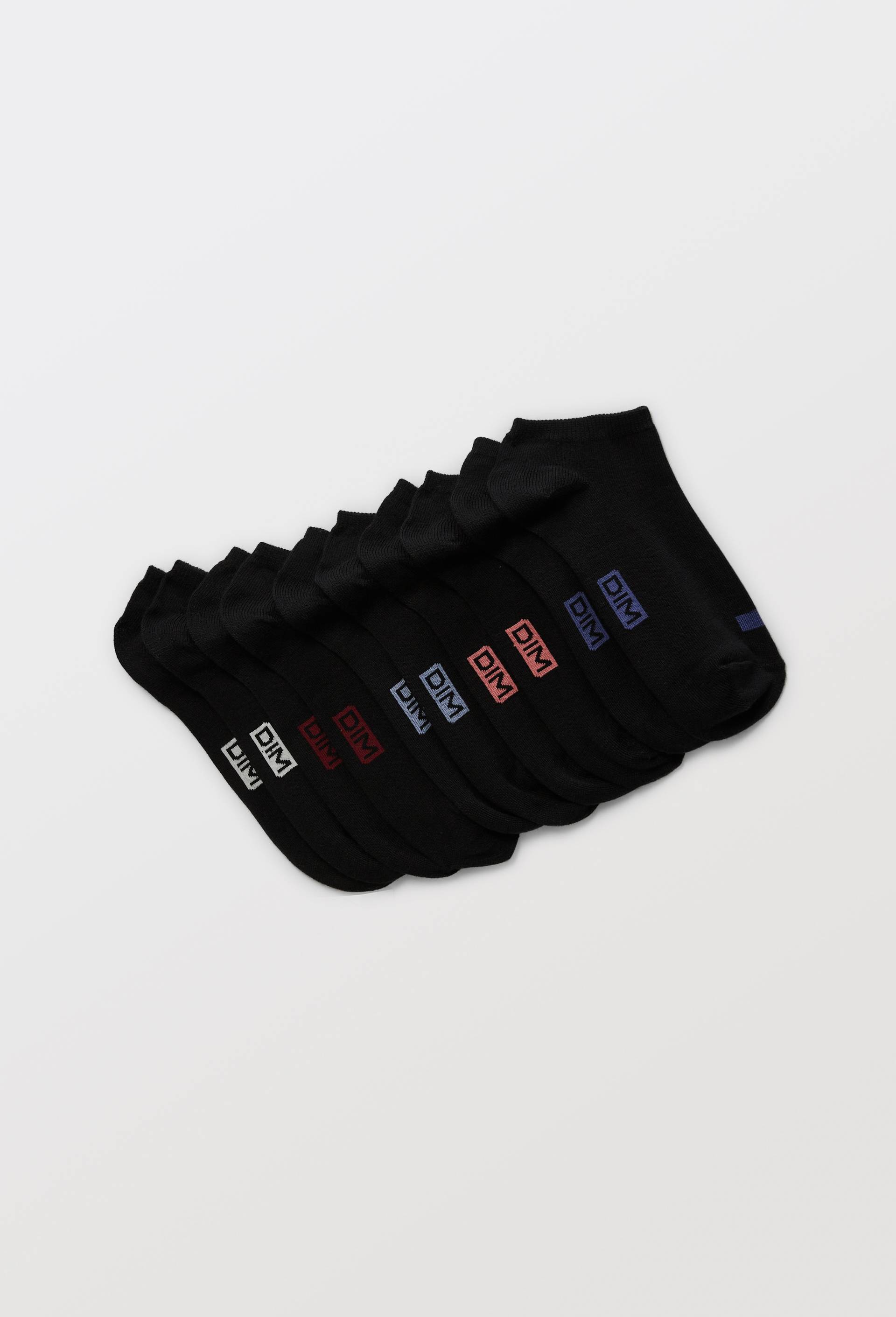 Lot de 3 paires de chaussettes de sport DIM, Noir, large image number 0