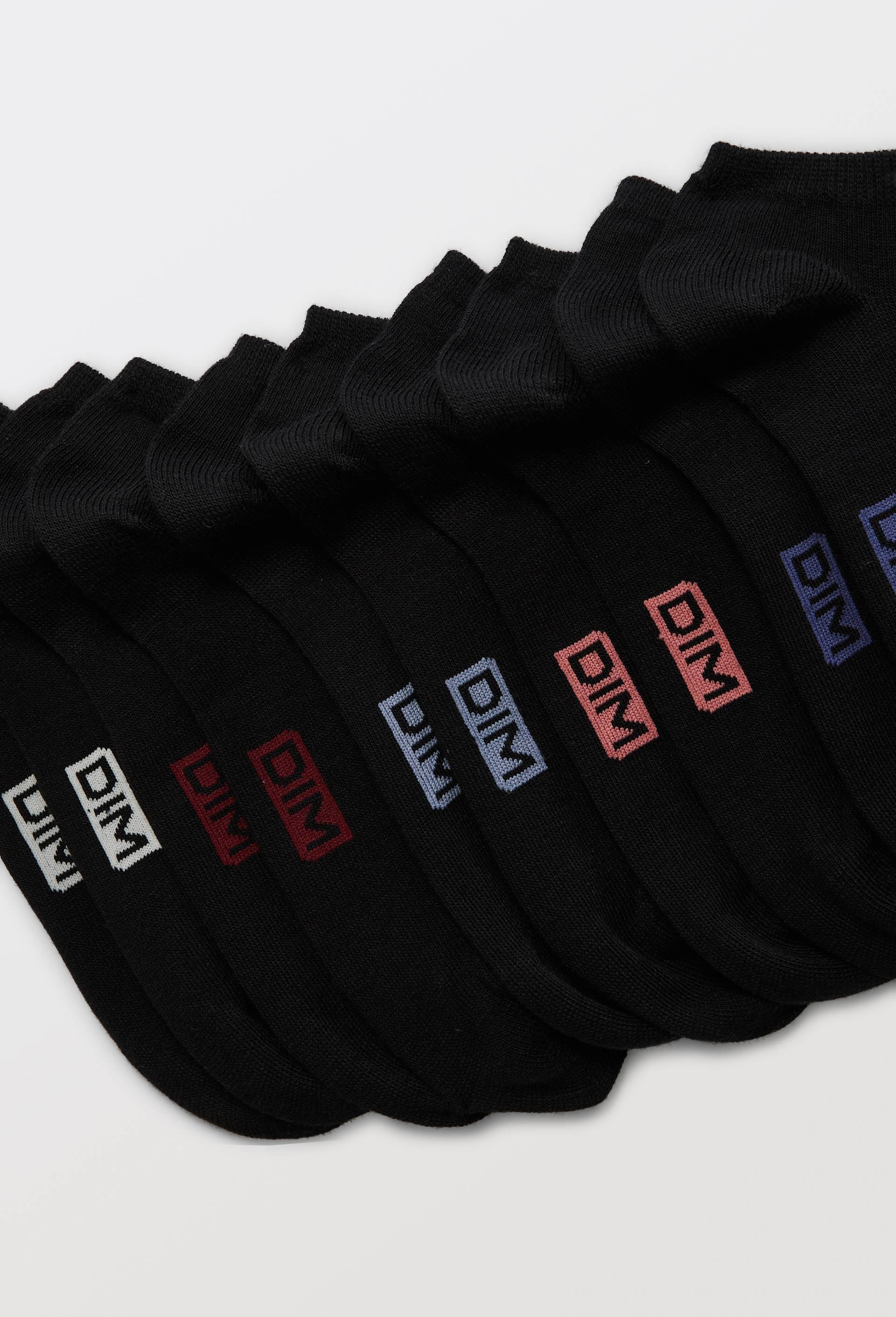 Lot de 3 paires de chaussettes de sport DIM, Noir, large image number 1