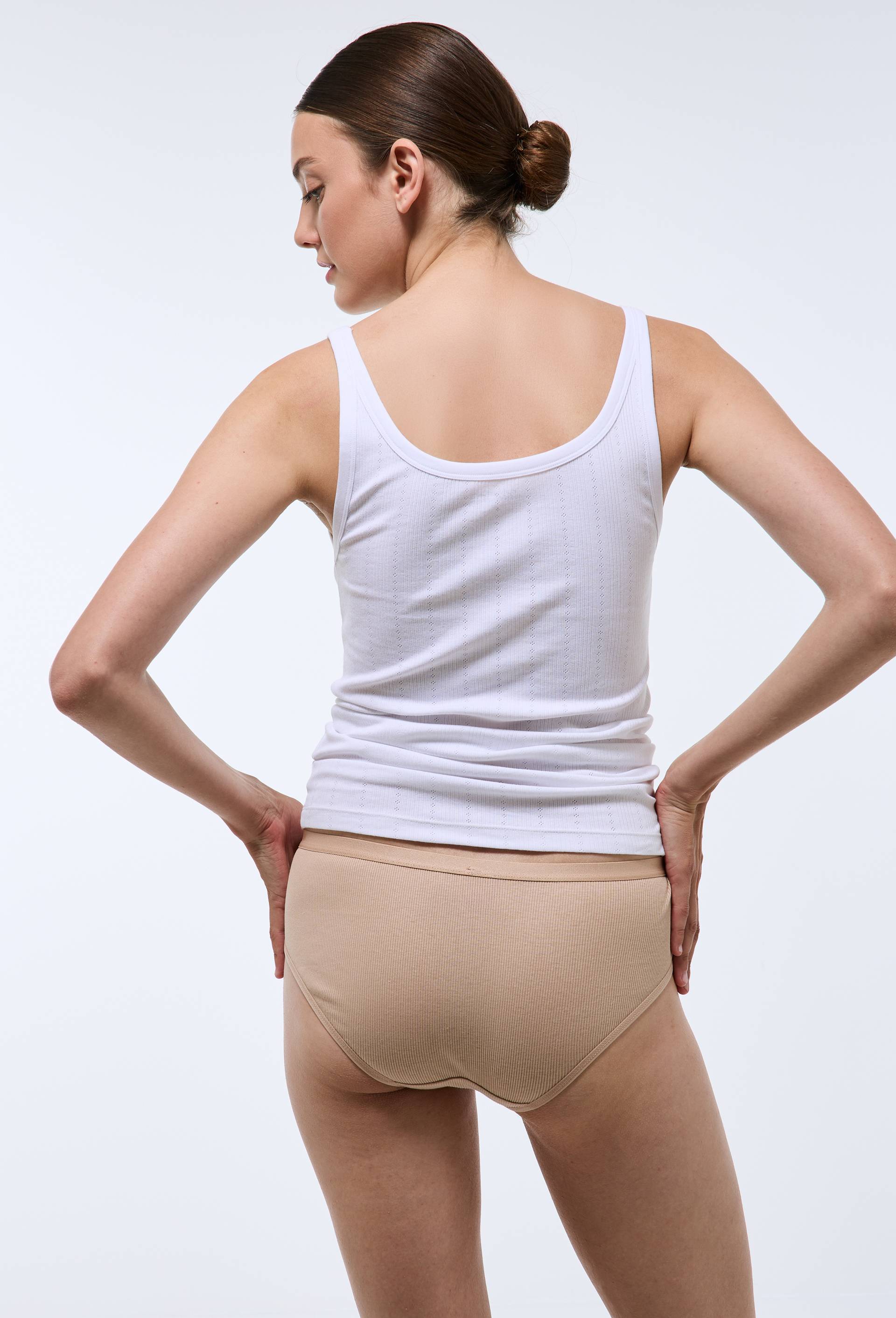 Lot de 3 shorties c&ocirc;tel&eacute;s CAMELIA en coton BIO GOTS, Rose clair, large image number 4