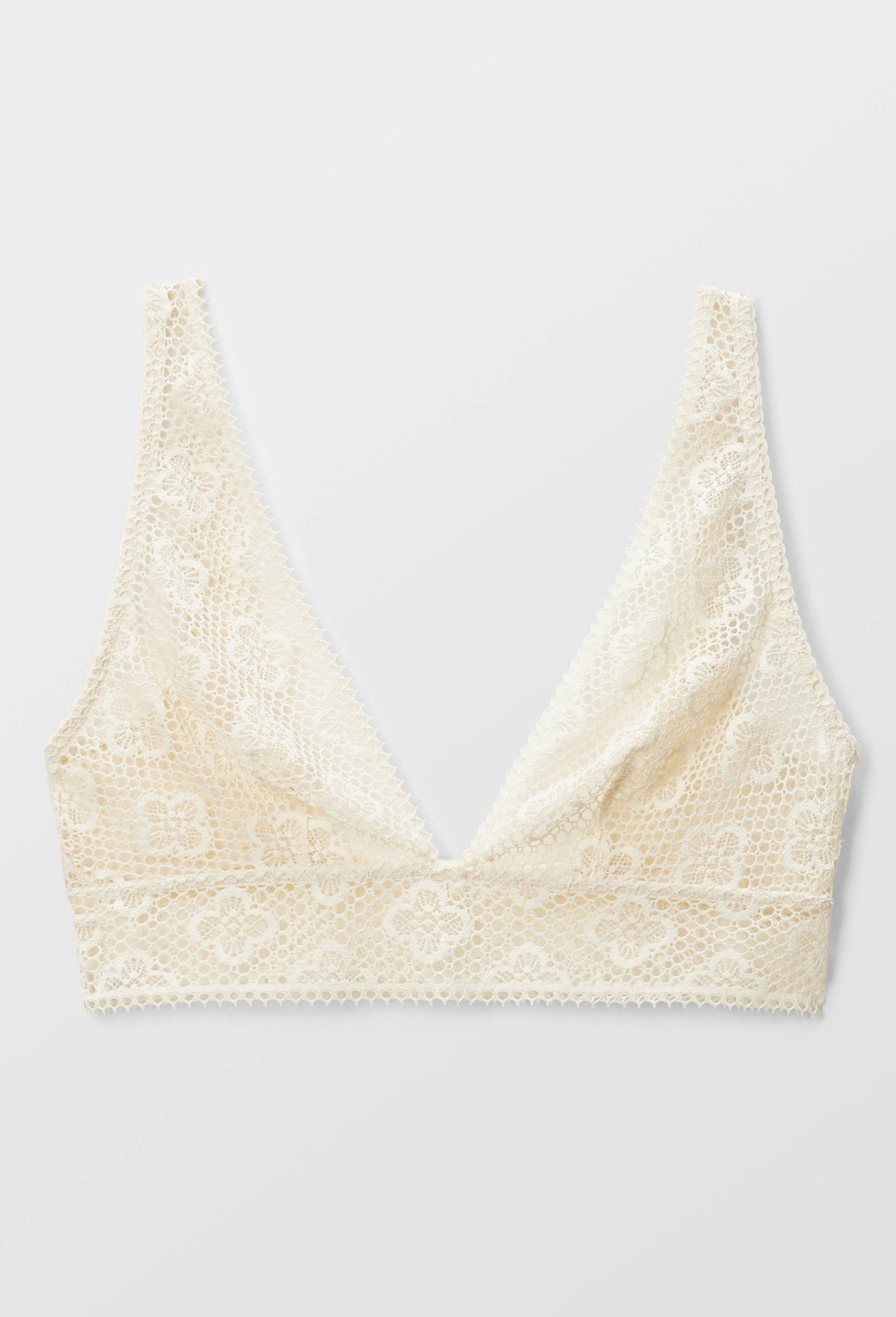 Brassi&egrave;re LOUISE en dentelle, Beige clair, large image number 2