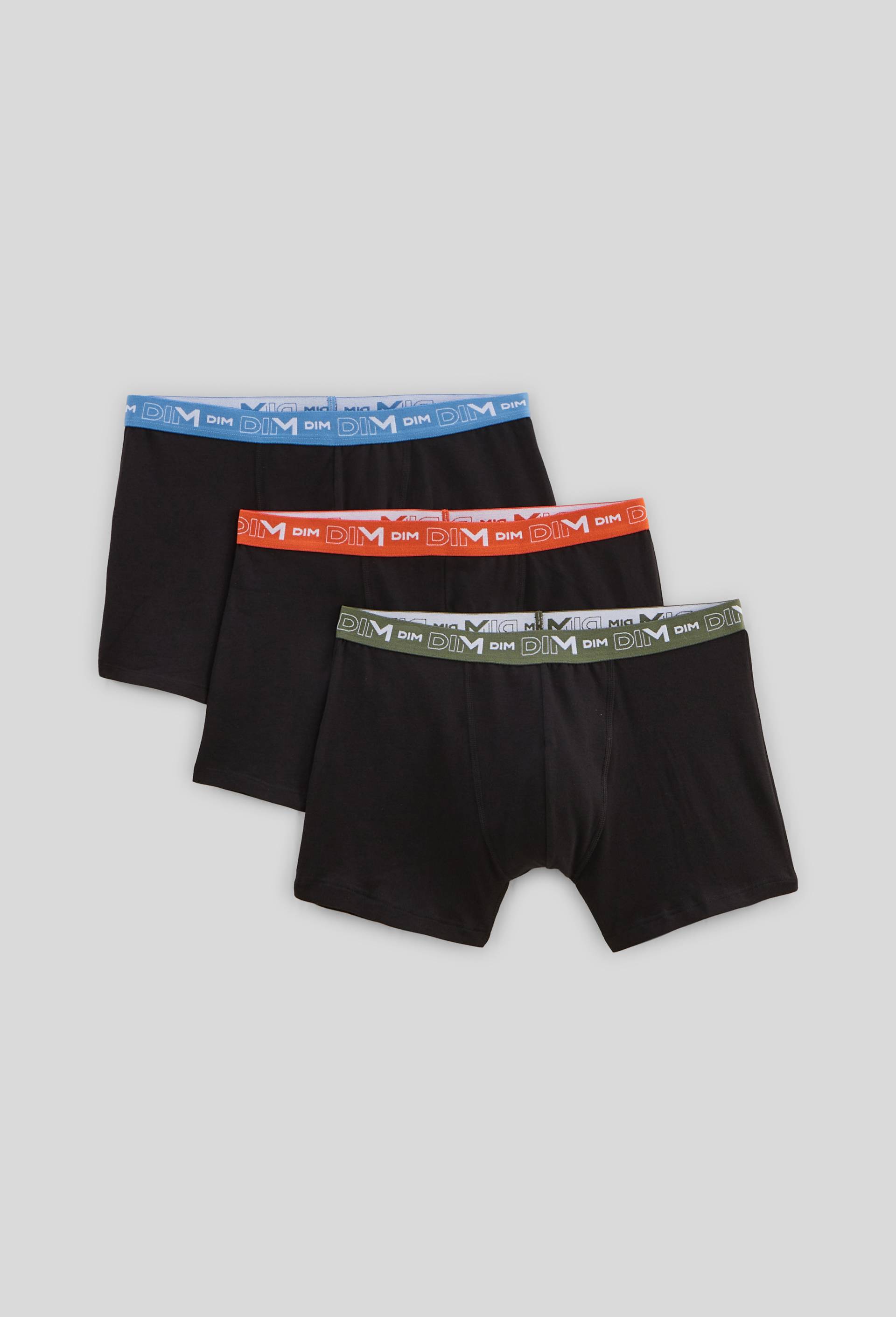 Lot de 3 boxers en coton MULTIPACK DIM, Orange, large image number 0