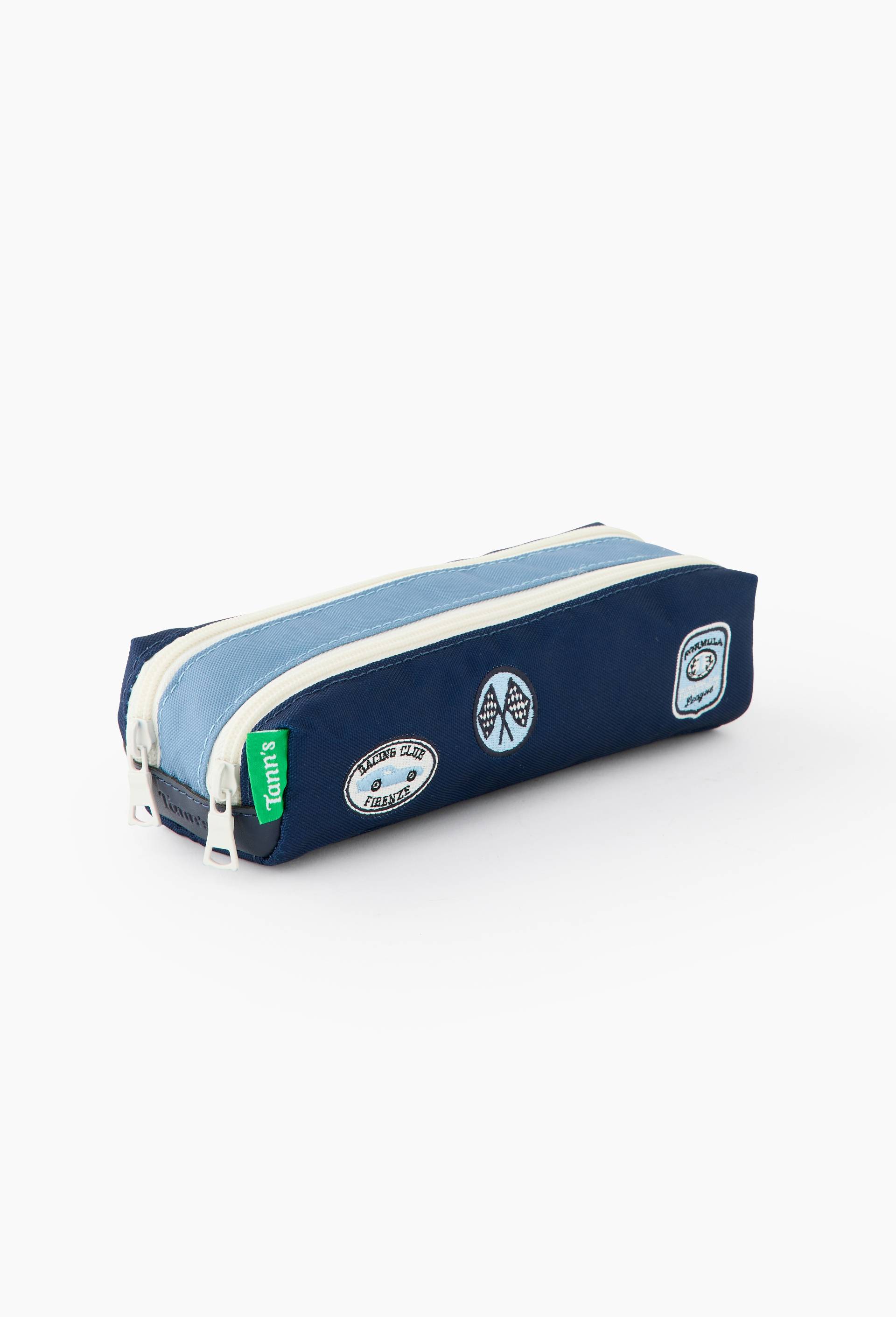 Trousse double compartiment voiture, Bleu, large image number 0