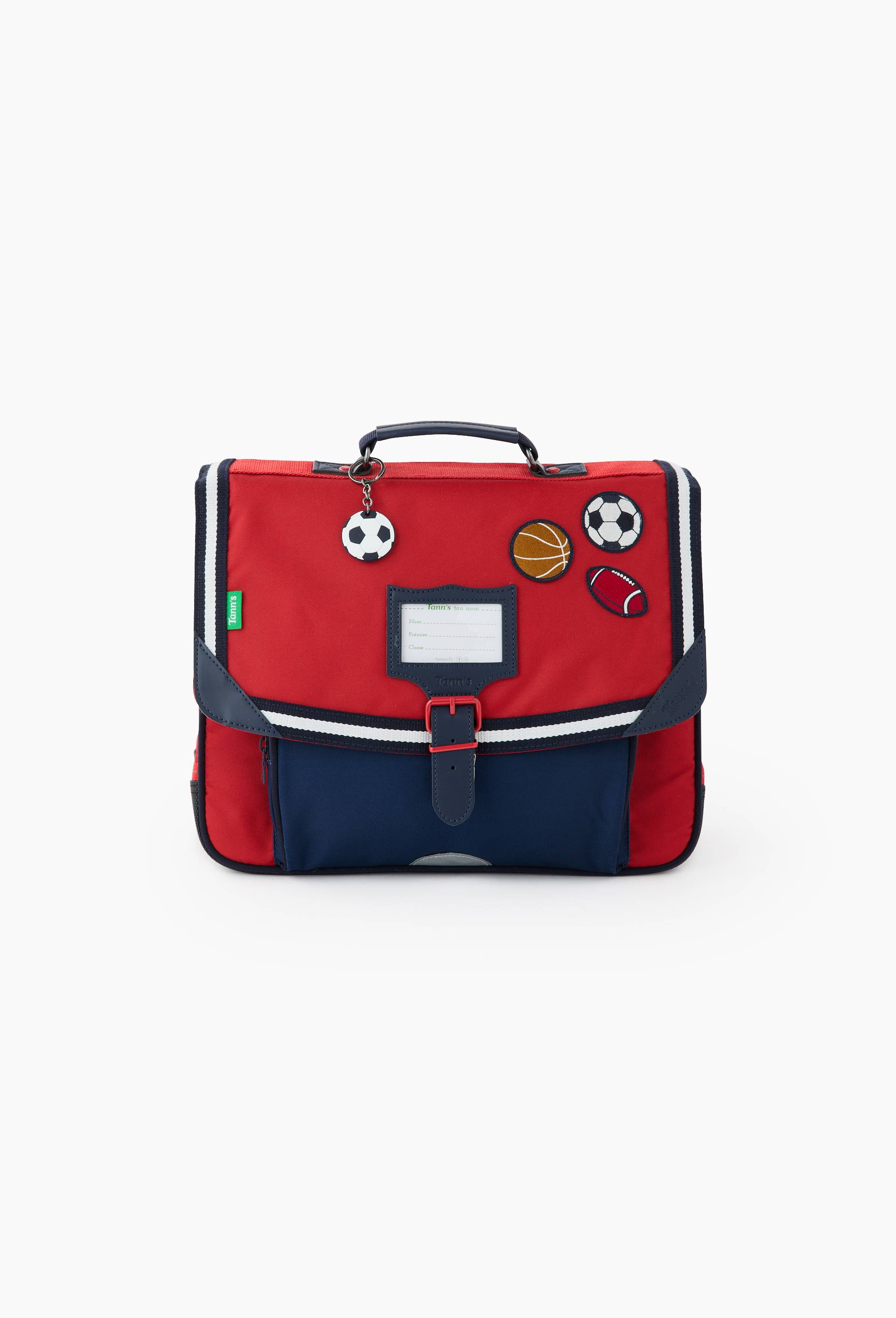 Cartable sports, 38cm, Rouge, large image number 0