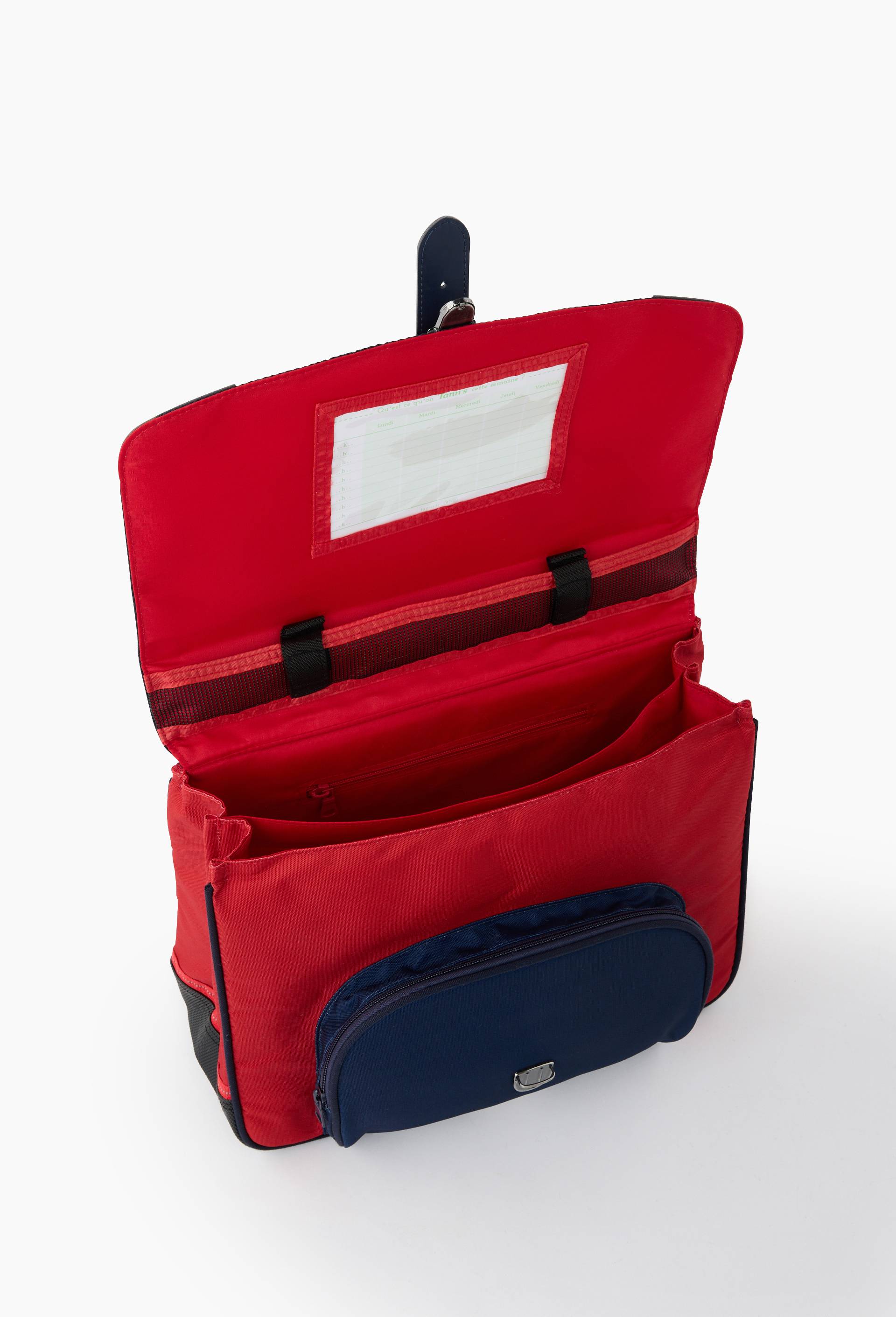 Cartable sports, 38cm, Rouge, large image number 1