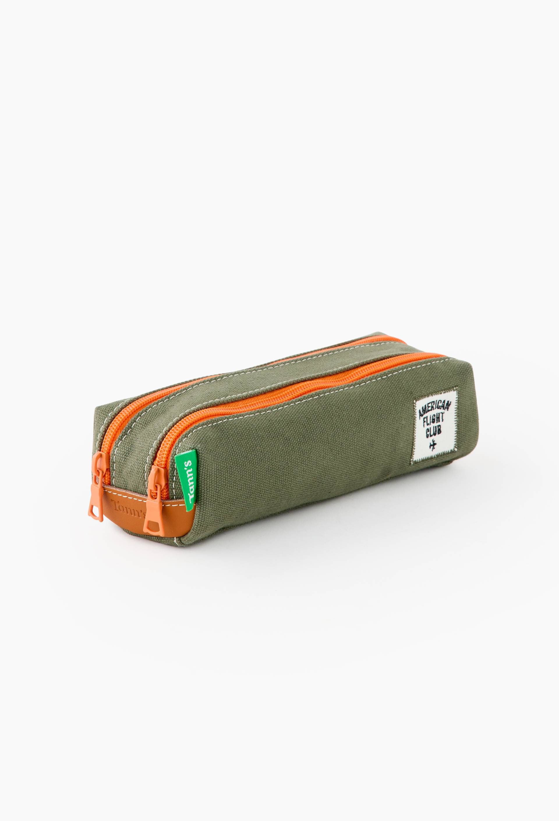 Trousse double compartiment avion, Vert fonc&eacute;, large image number 0