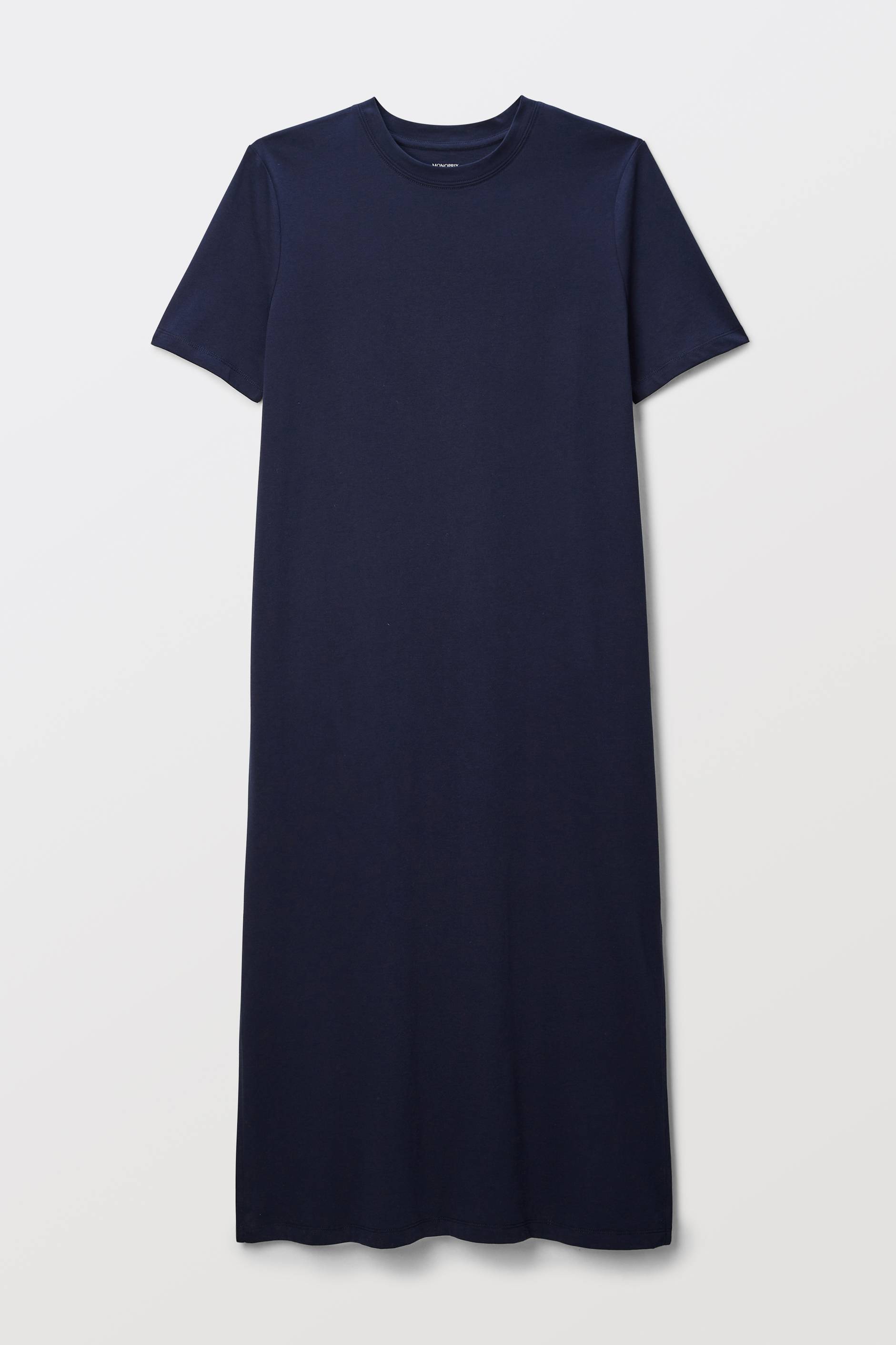 Robe t-shirt en coton BIO GOTS, Bleu fonc&eacute;, large image number 2.0