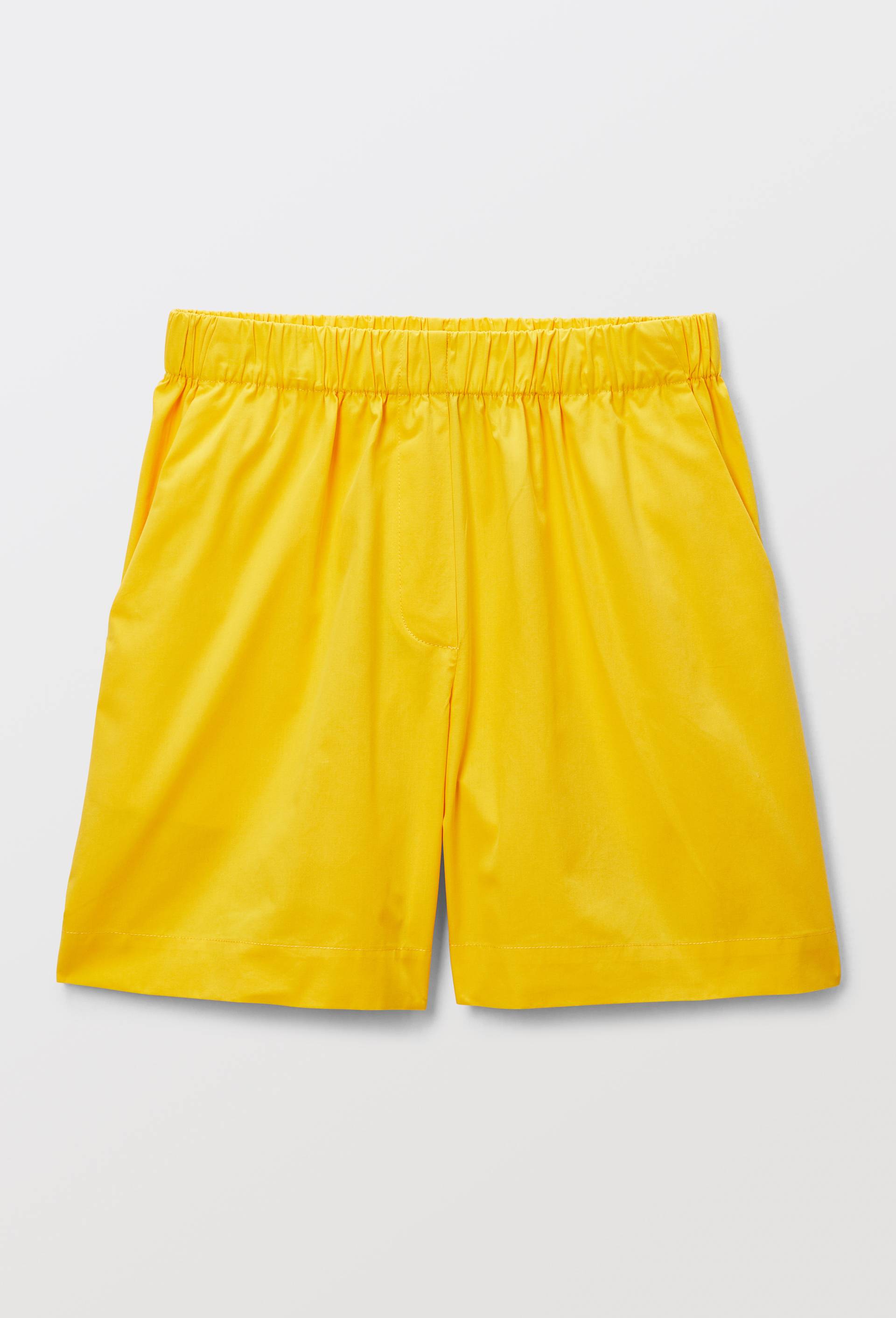 Short en coton, Jaune, large image number 2