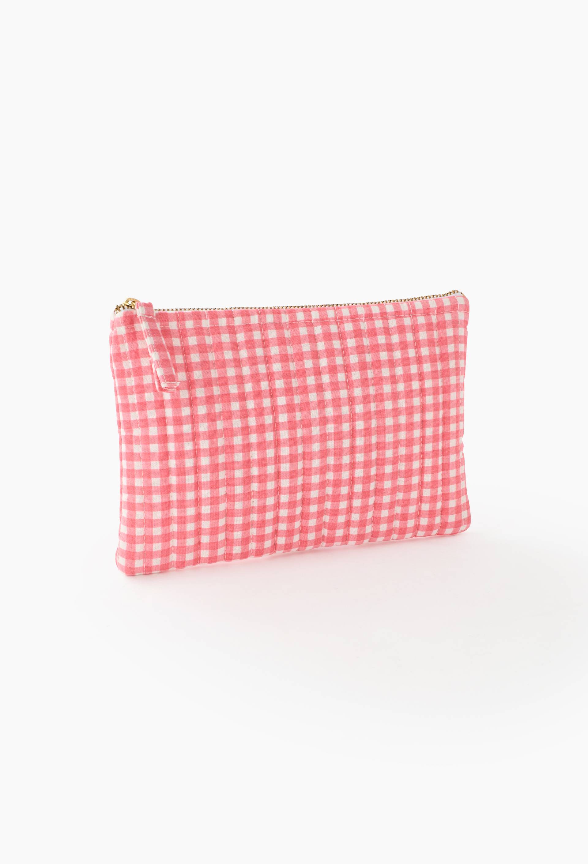 Trousse en gaze de coton, 21x15cm ROSE CLAIR MONOPRIX