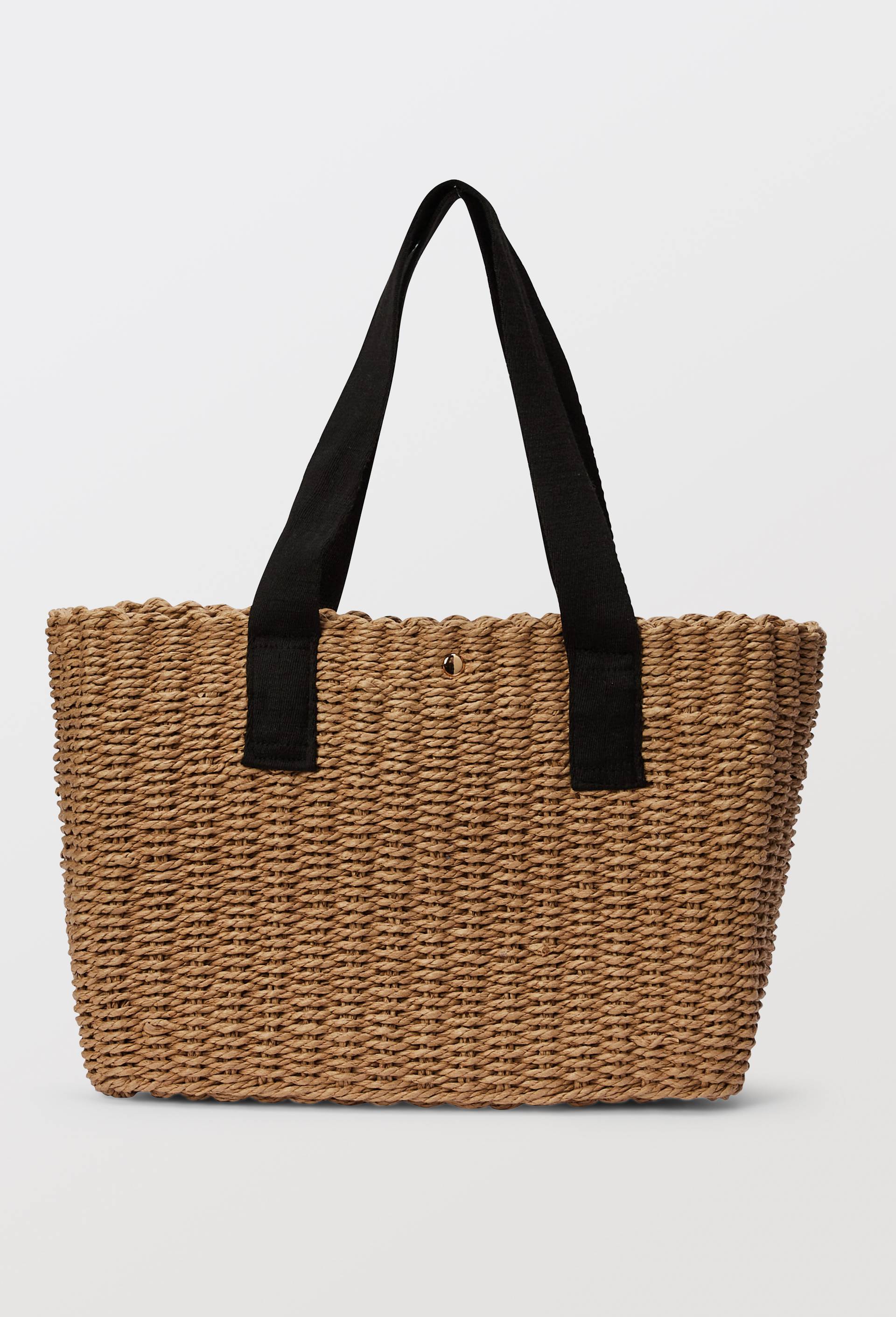 Panier en paille papier, Beige clair, large image number 2