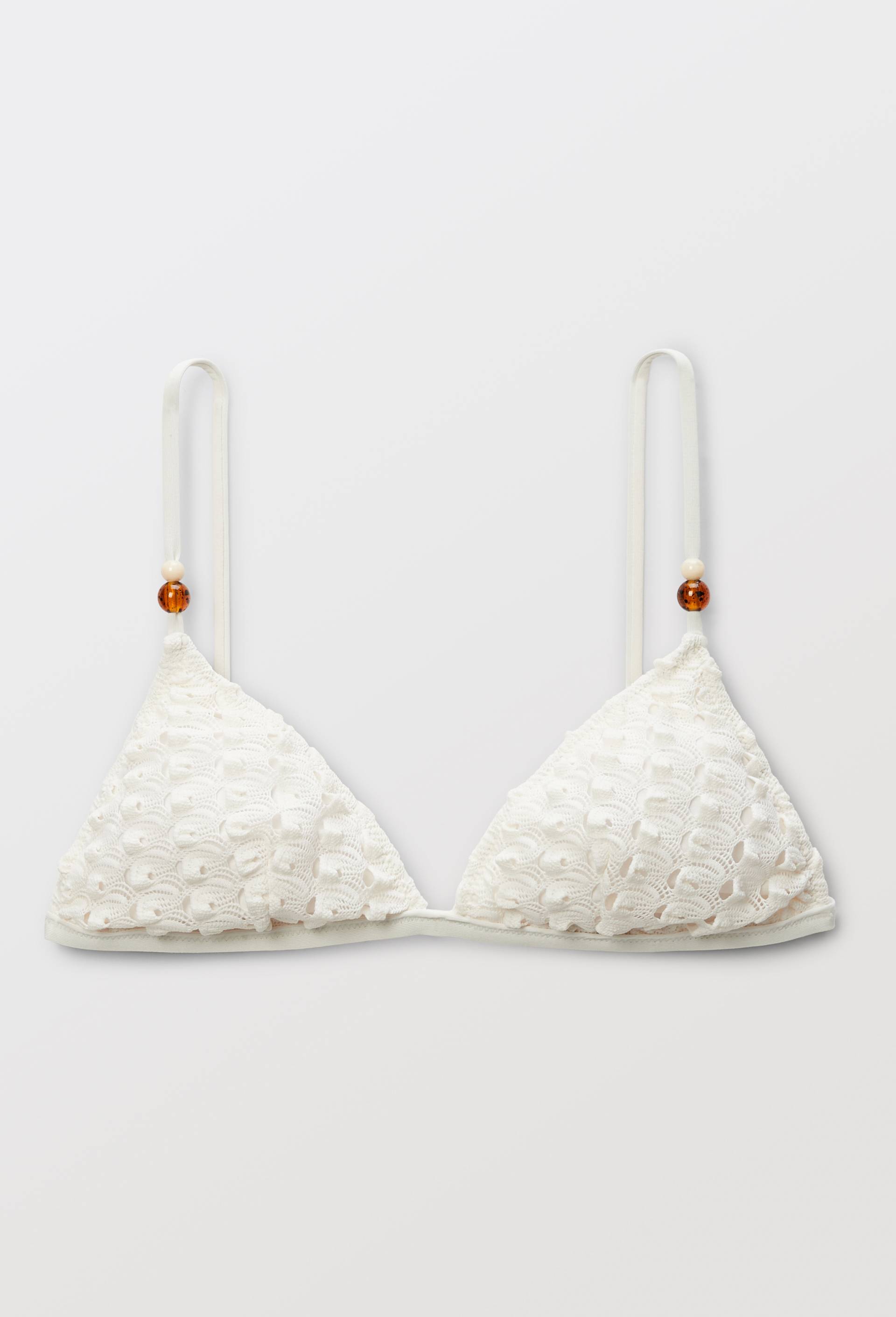 Haut de maillot de bain AGNES, Ecru, large image number 2