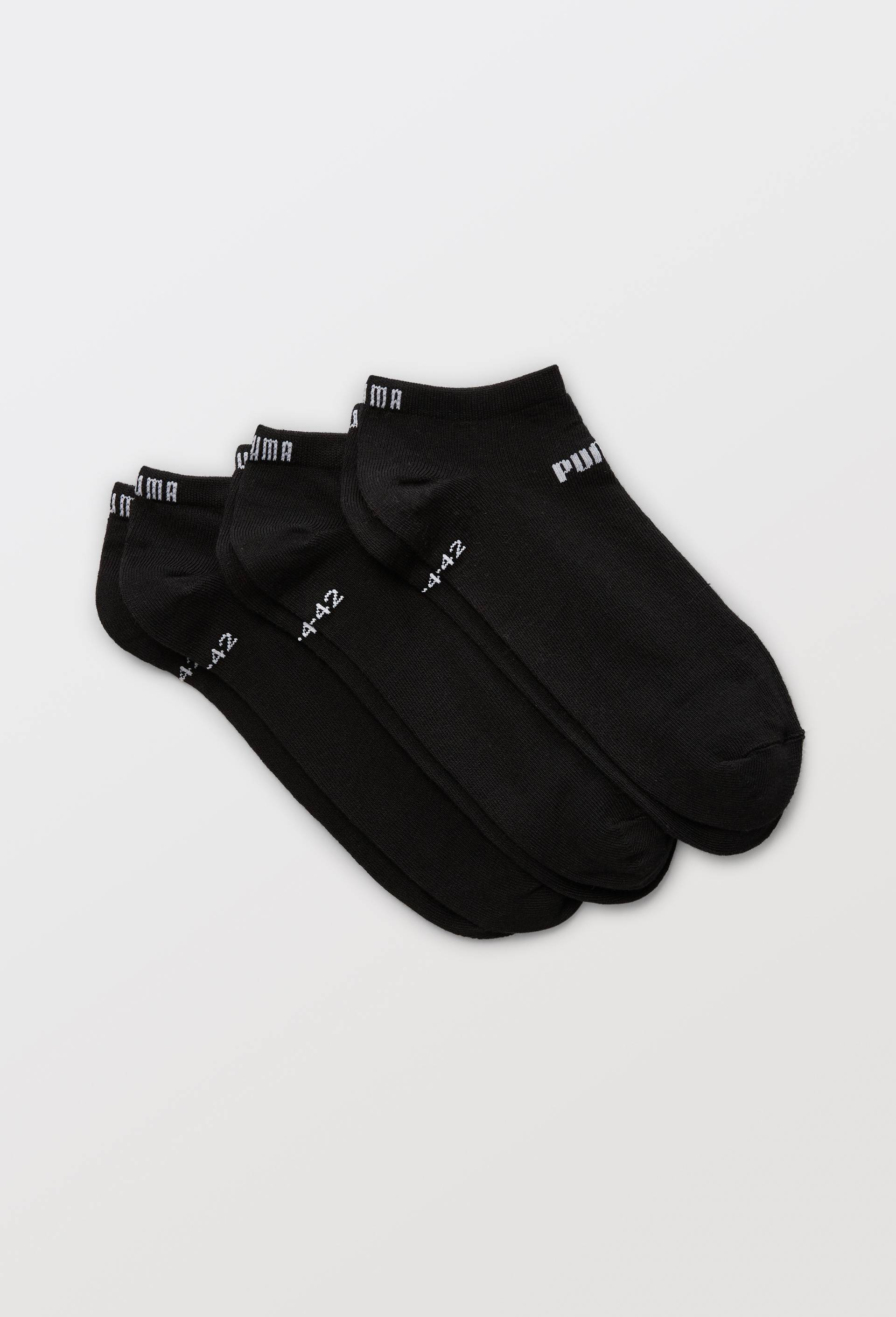 Lot de 3 mini-socquettes en coton PUMA, Noir, large image number 0