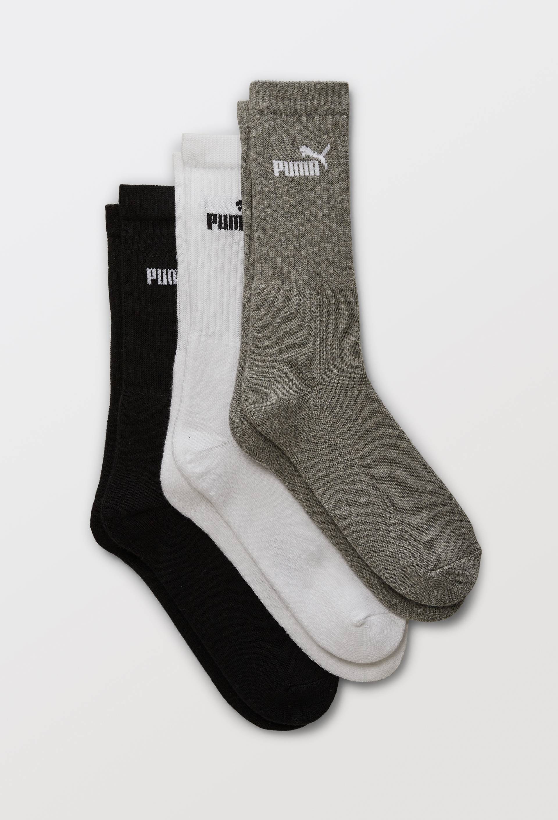 Lot de 3 chaussettes de sport PUMA, Gris, large image number 0
