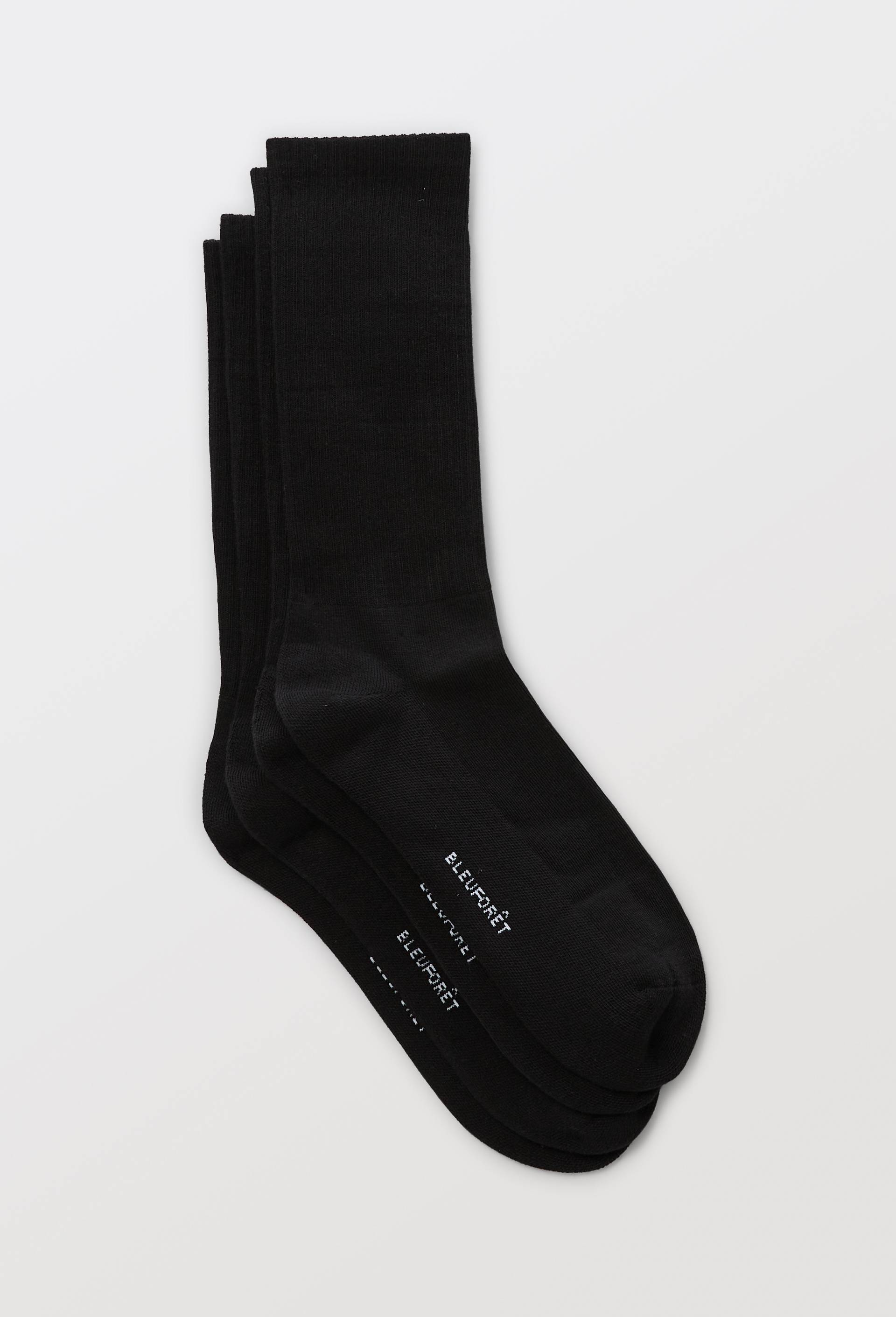 Lot de 2 chaussettes de sport Bleufor&ecirc;t, Noir, swatch image