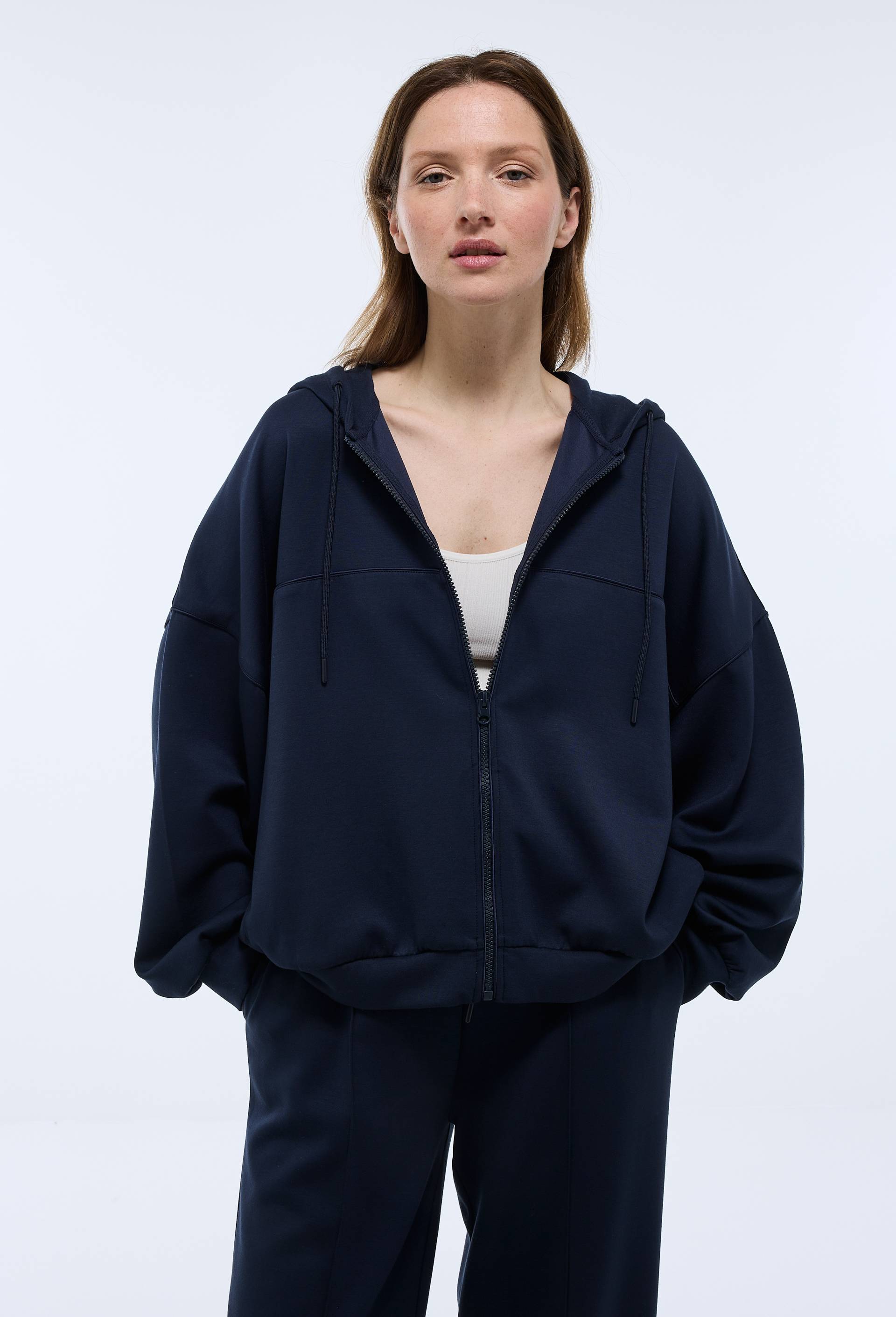 Veste de unie en molleton technique - SPORT - Modalova
