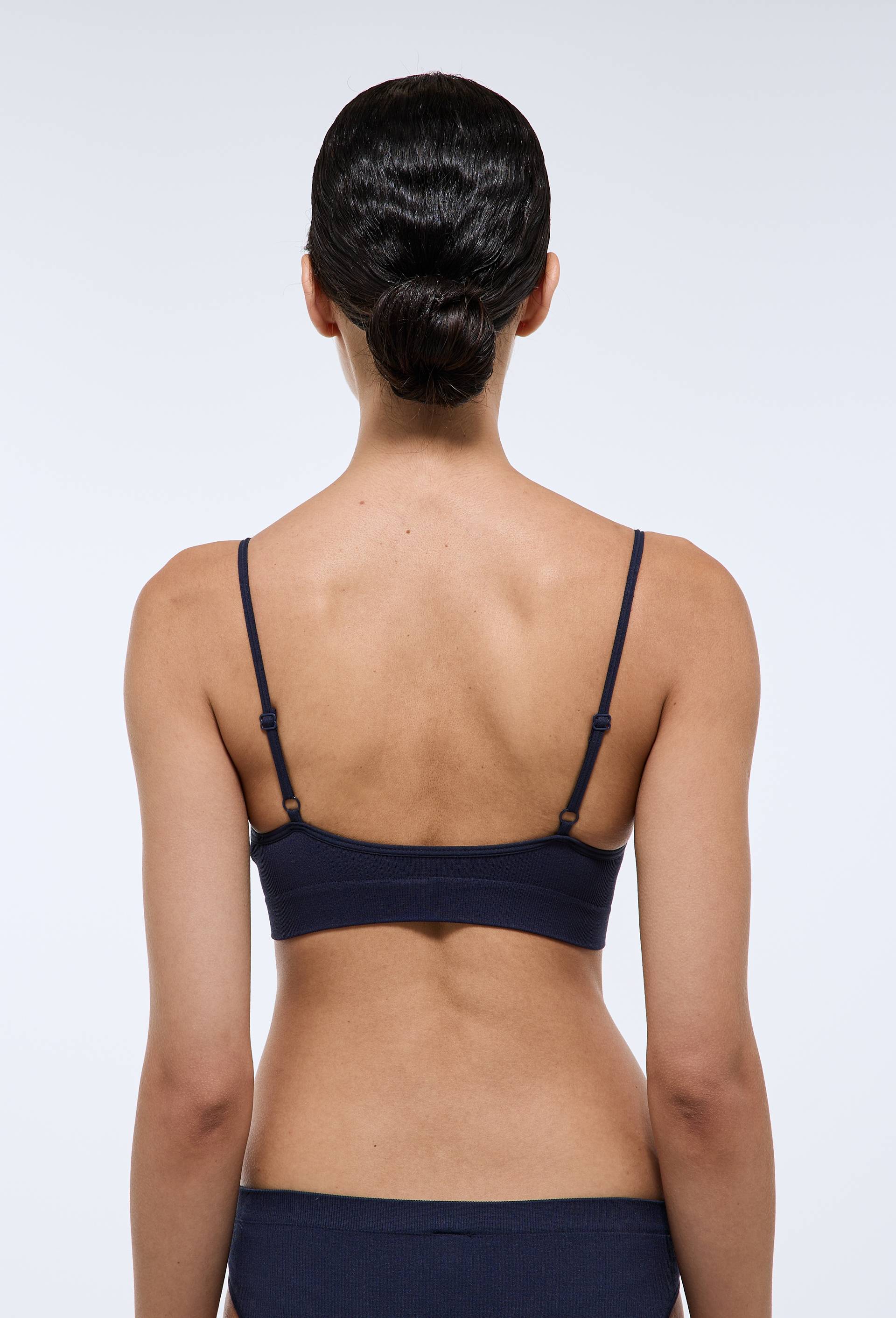 Lot de 2 brassi&egrave;res GABRIELLE sans coutures, Rose clair, large image number 4.0