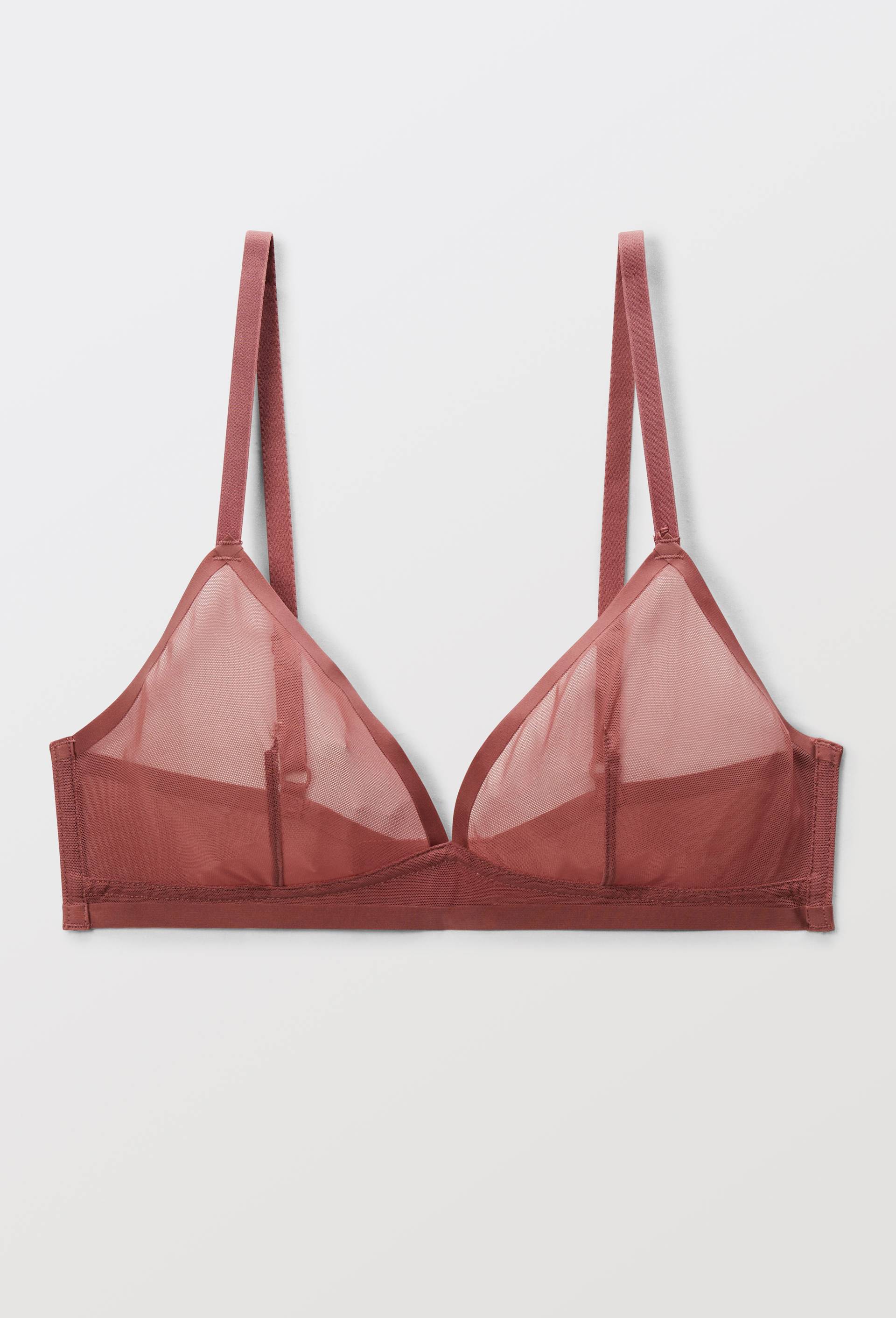 Soutien-gorge triangle LUZ en tulle - MONOPRIX - Modalova