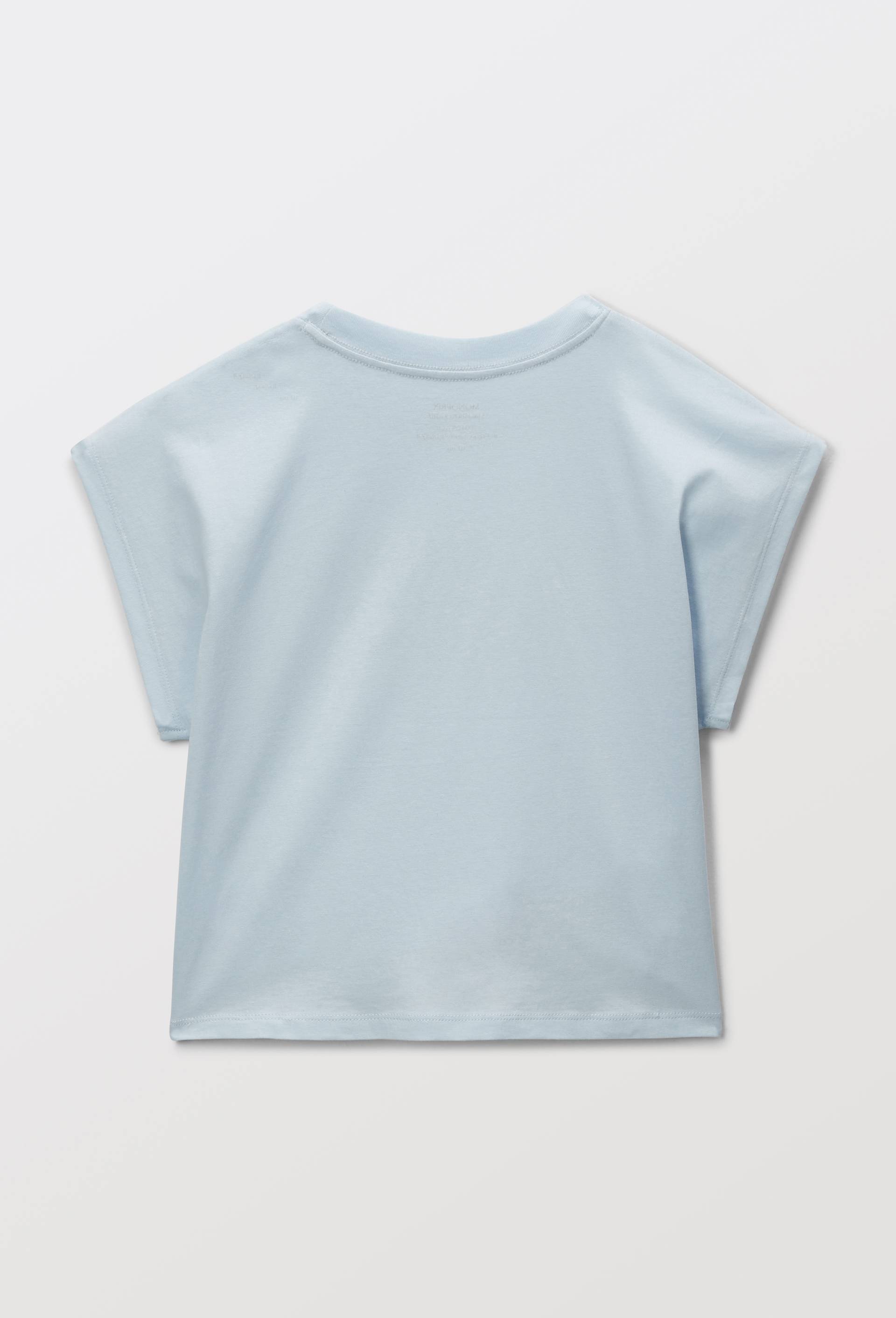 T-shirt manches courtes  à inscription, Bleu clair, large image number 2