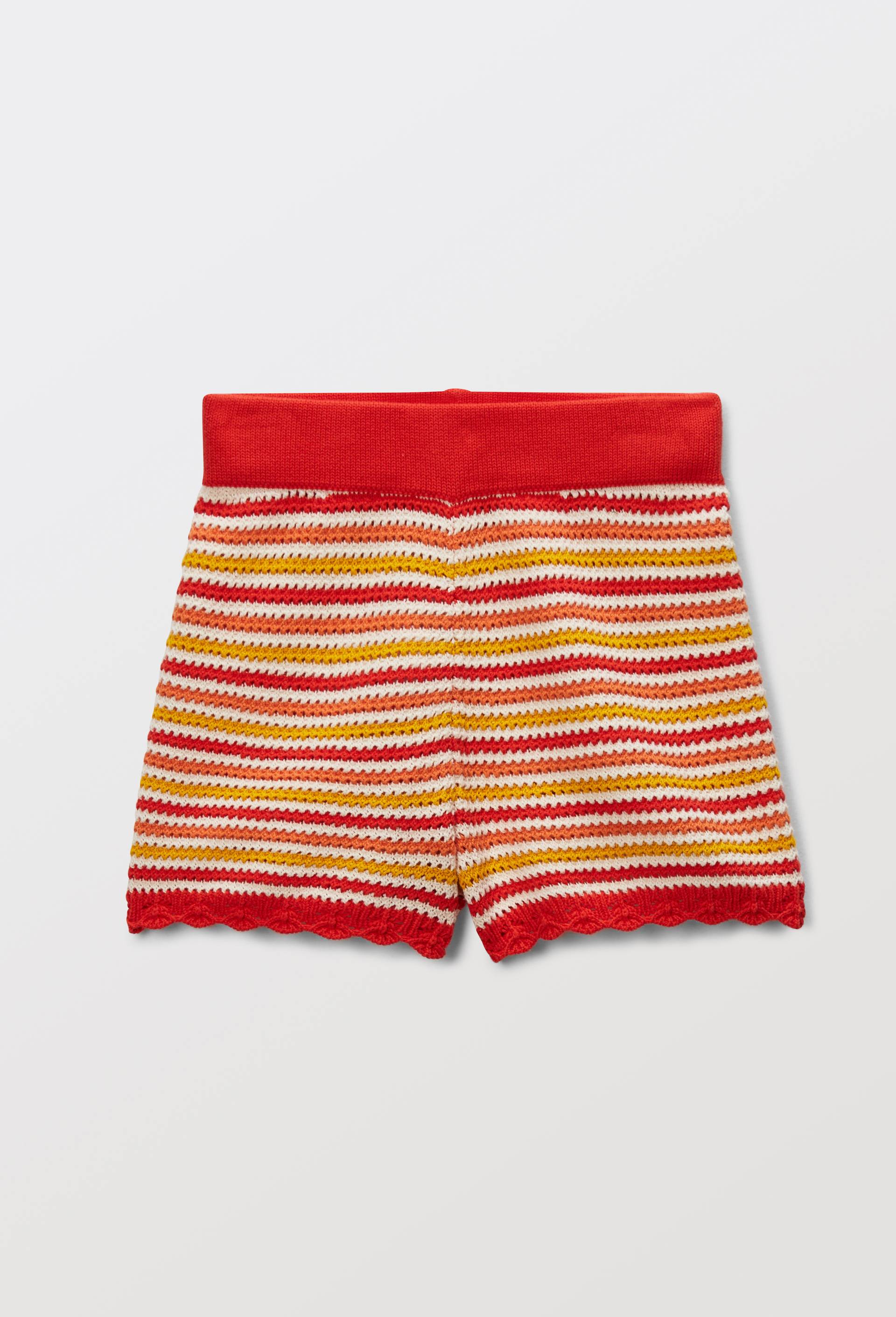 Short en crochet, Ecru, large image number 1