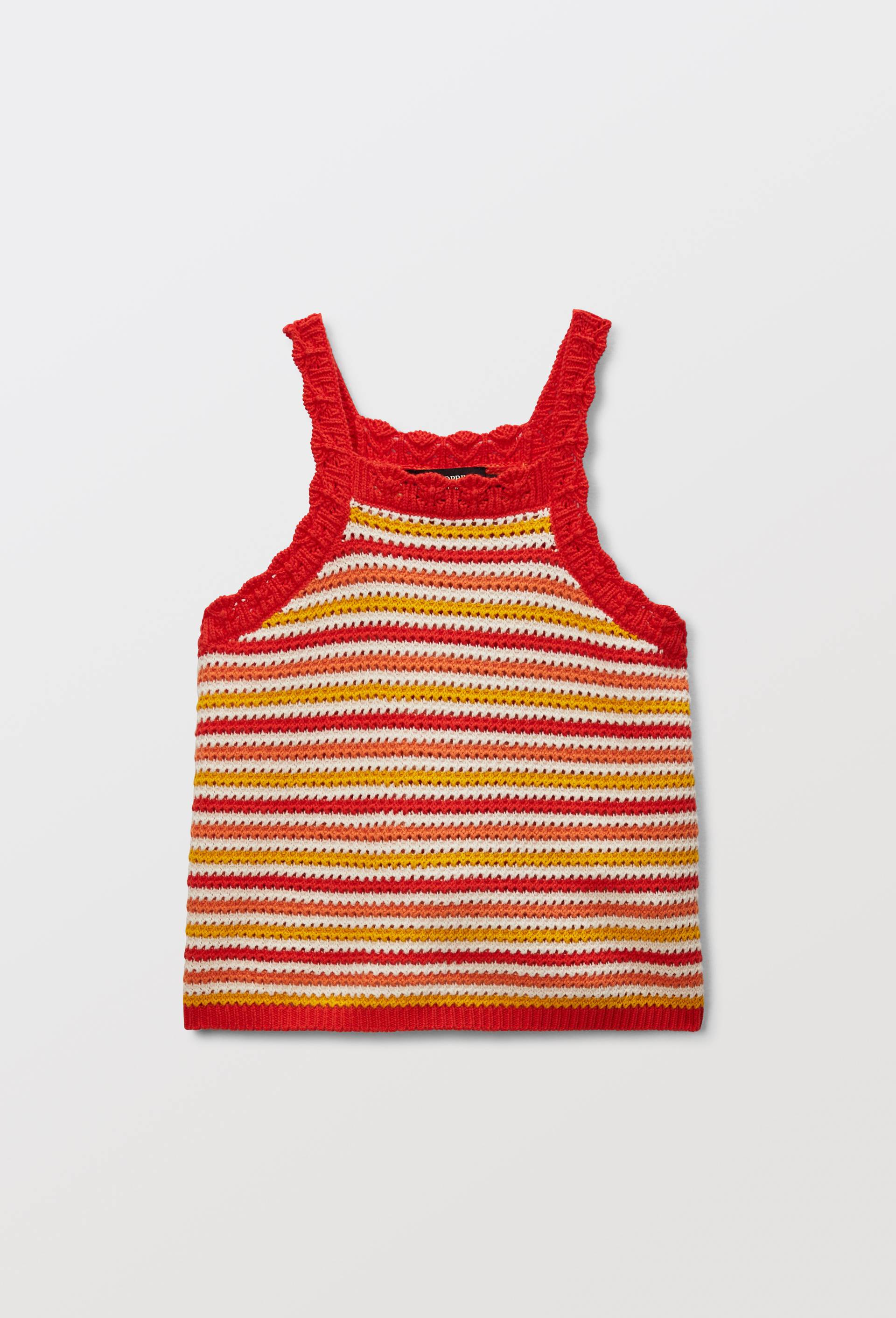 Top en crochet, Ecru, large image number 2
