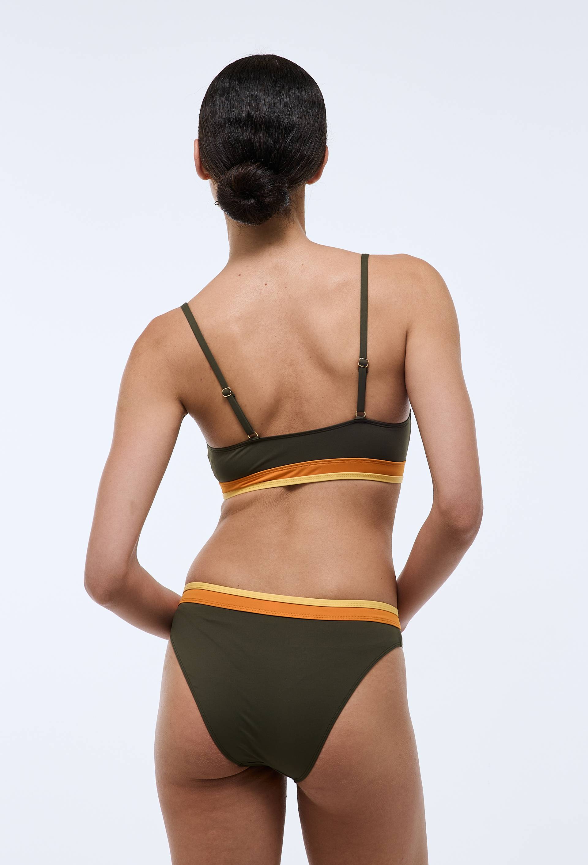 Bas de maillot de bain ALYCE, Vert fonc&eacute;, large image number 1