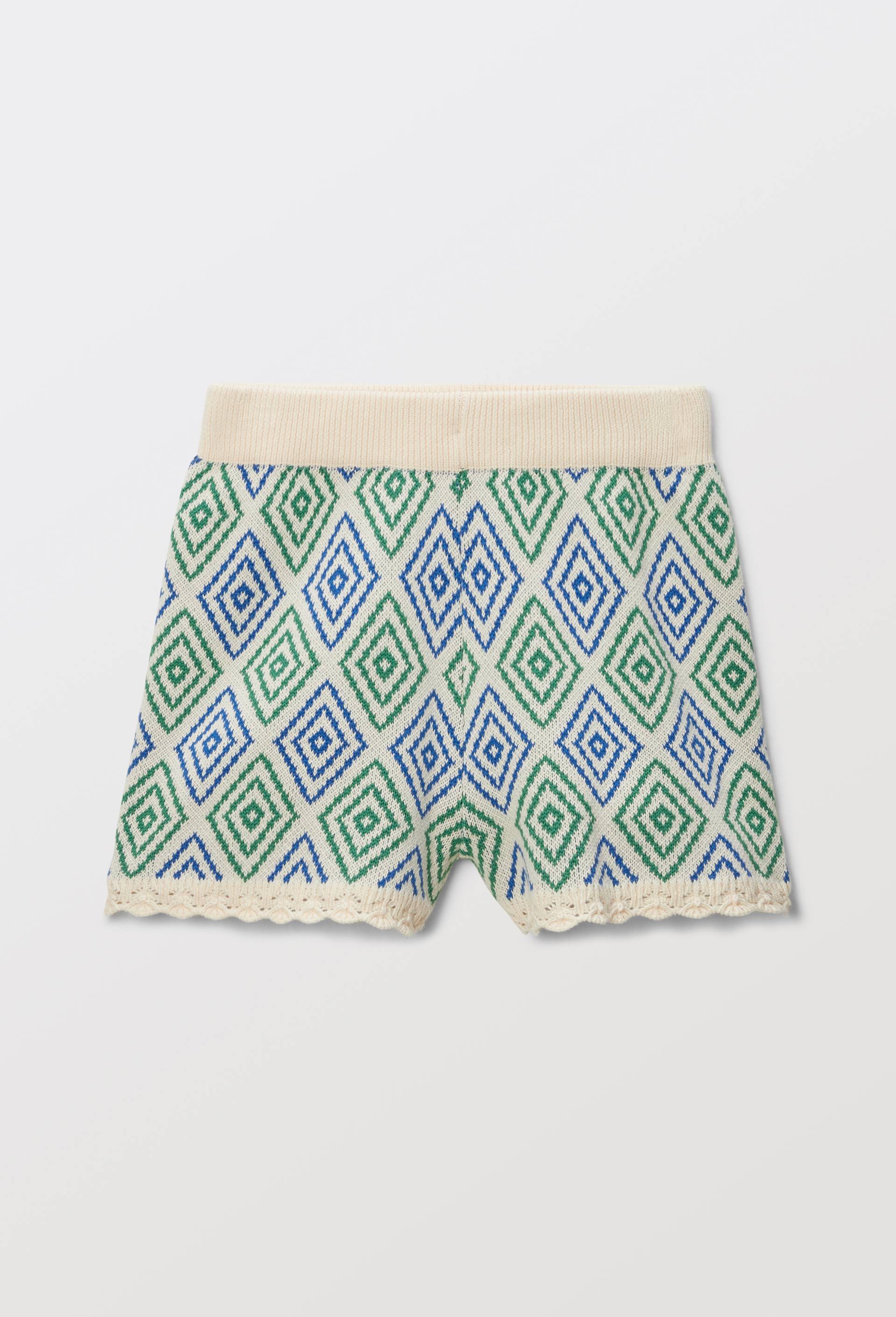 Short en crochet, Beige clair, large image number 1.0