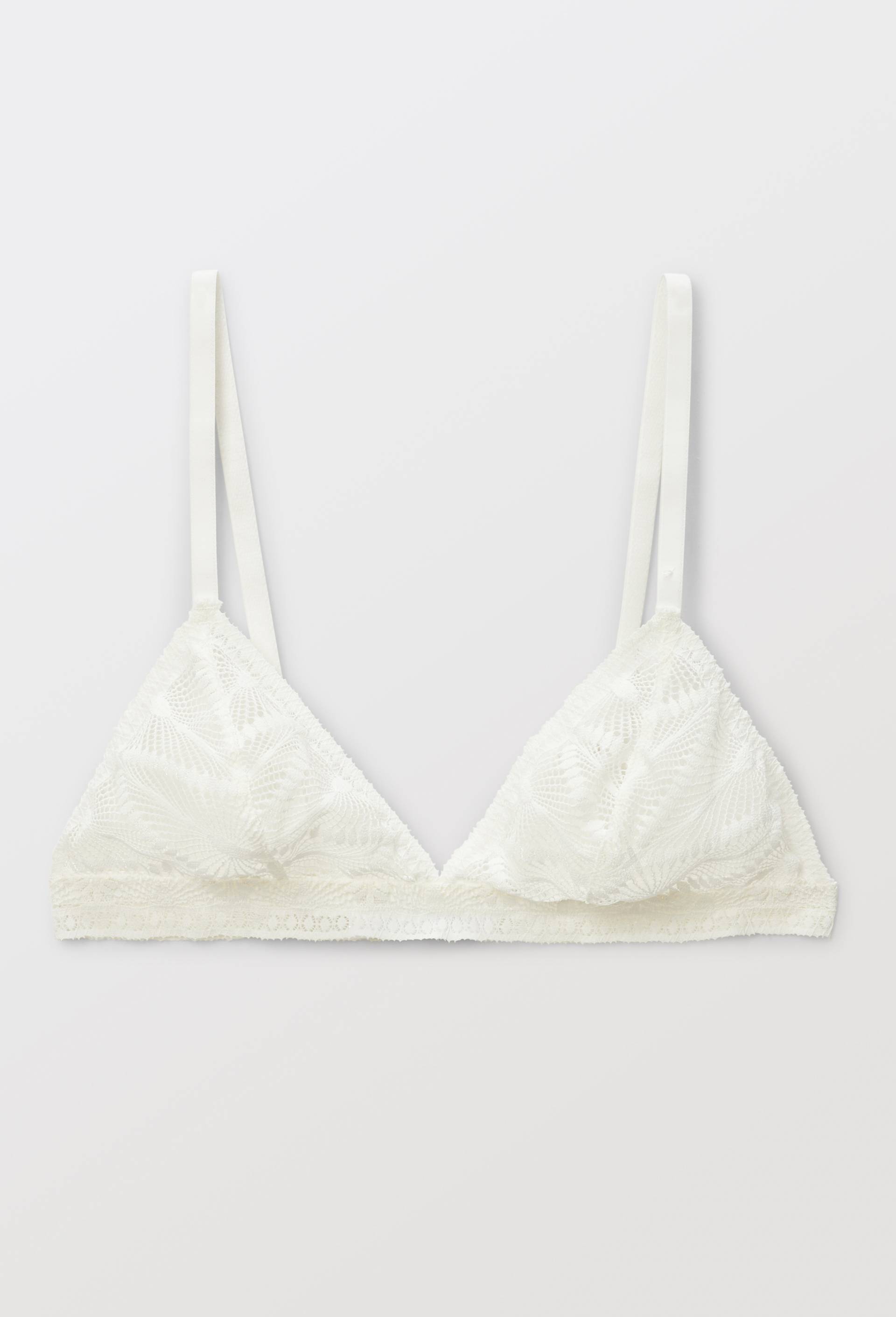 Soutien-gorge triangle MALIA en dentelle, Ecru, large image number 2.0