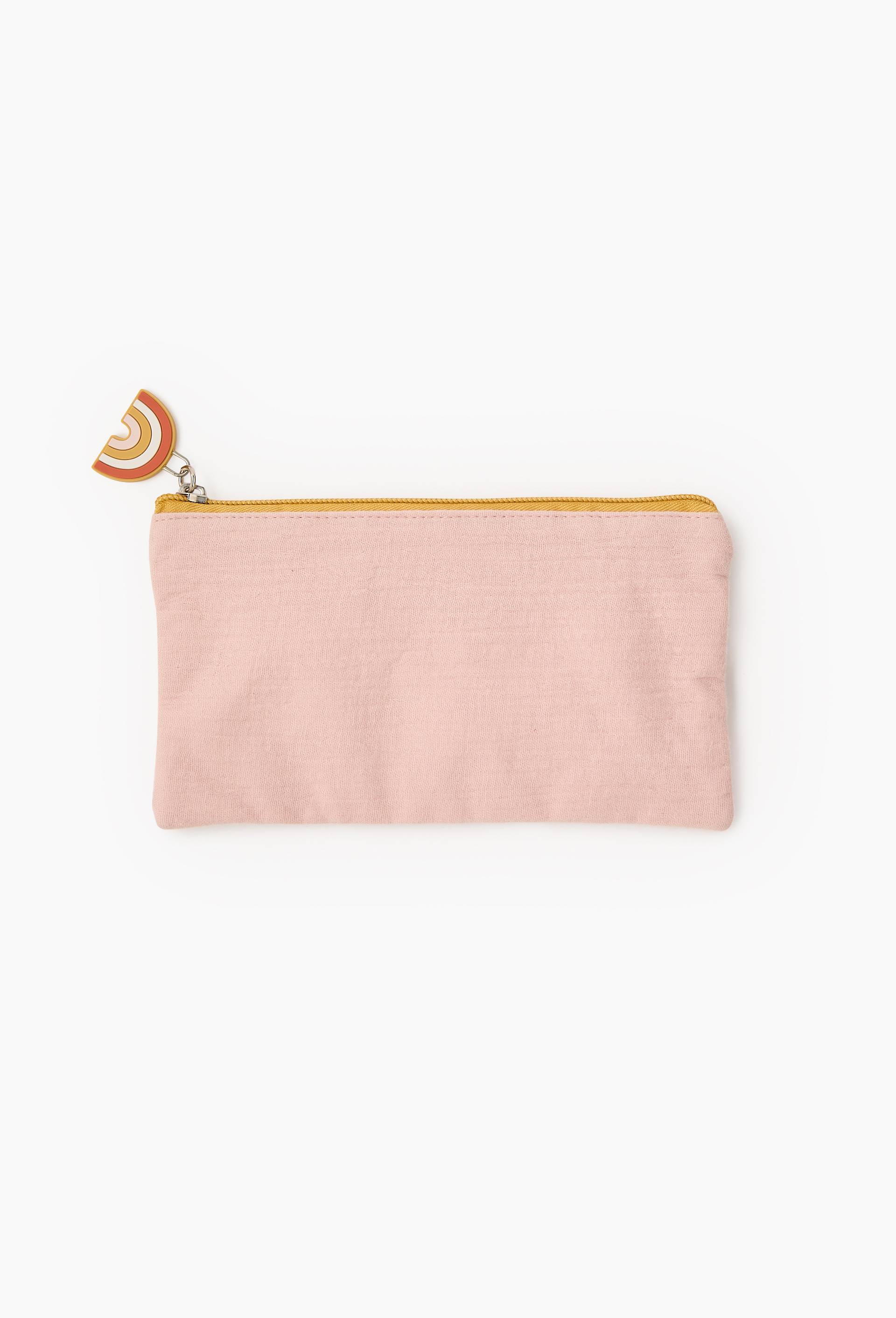 Trousse plate unie, Rose, large image number 0