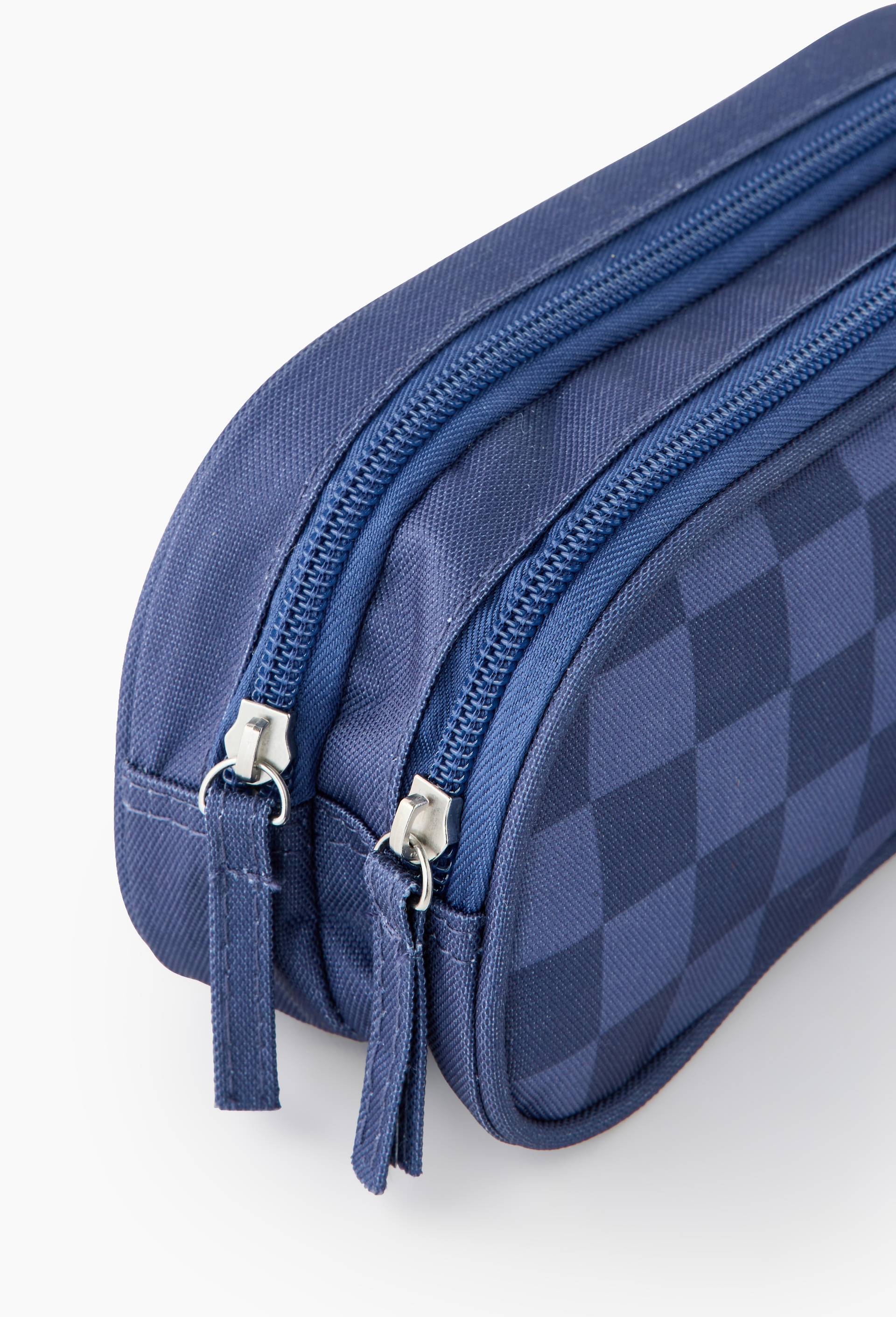 Trousse double compartiments sport, Bleu fonc&eacute;, large image number 1