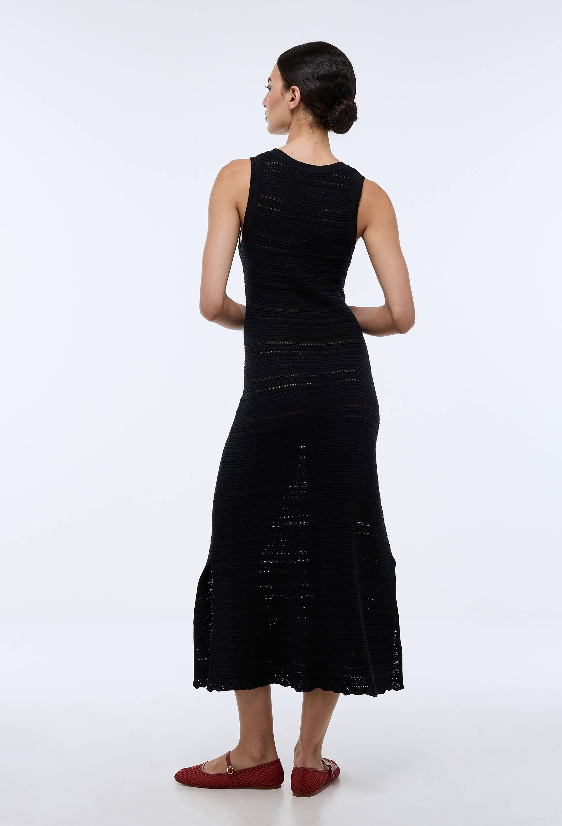 Robe de plage en crochet, Noir, large image number 2.0