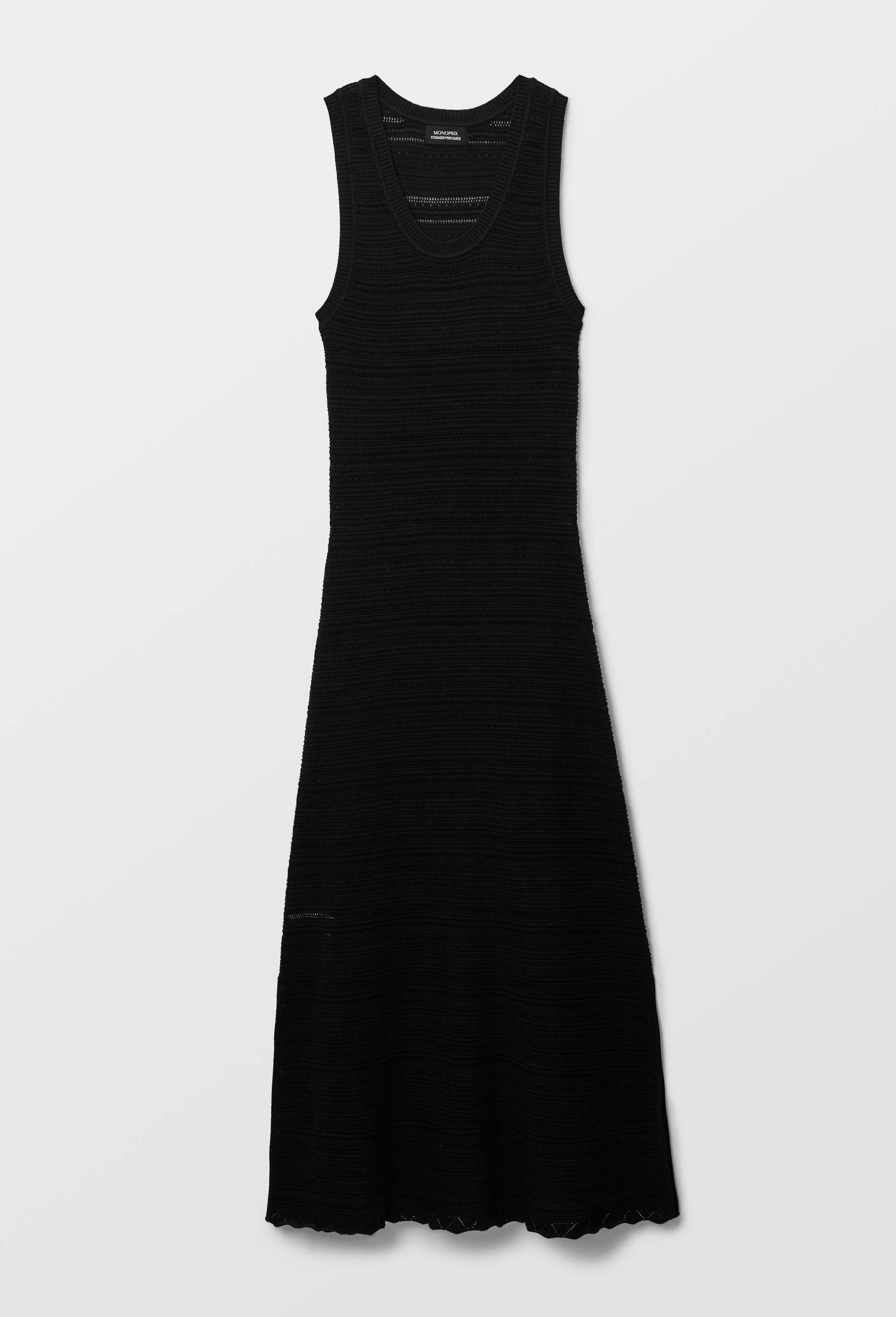 Robe de plage en crochet, Noir, large image number 3