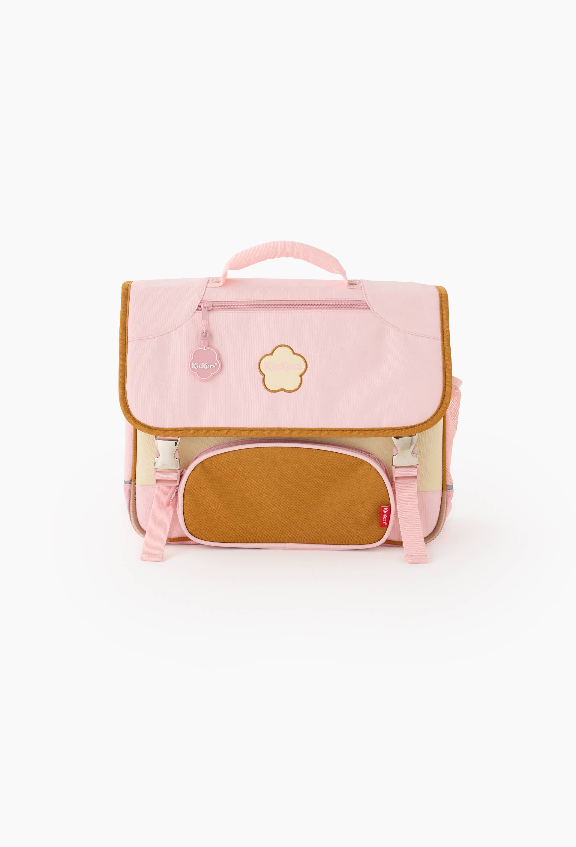 Cartable colorblock, 38cm, Multicolore, large image number 0