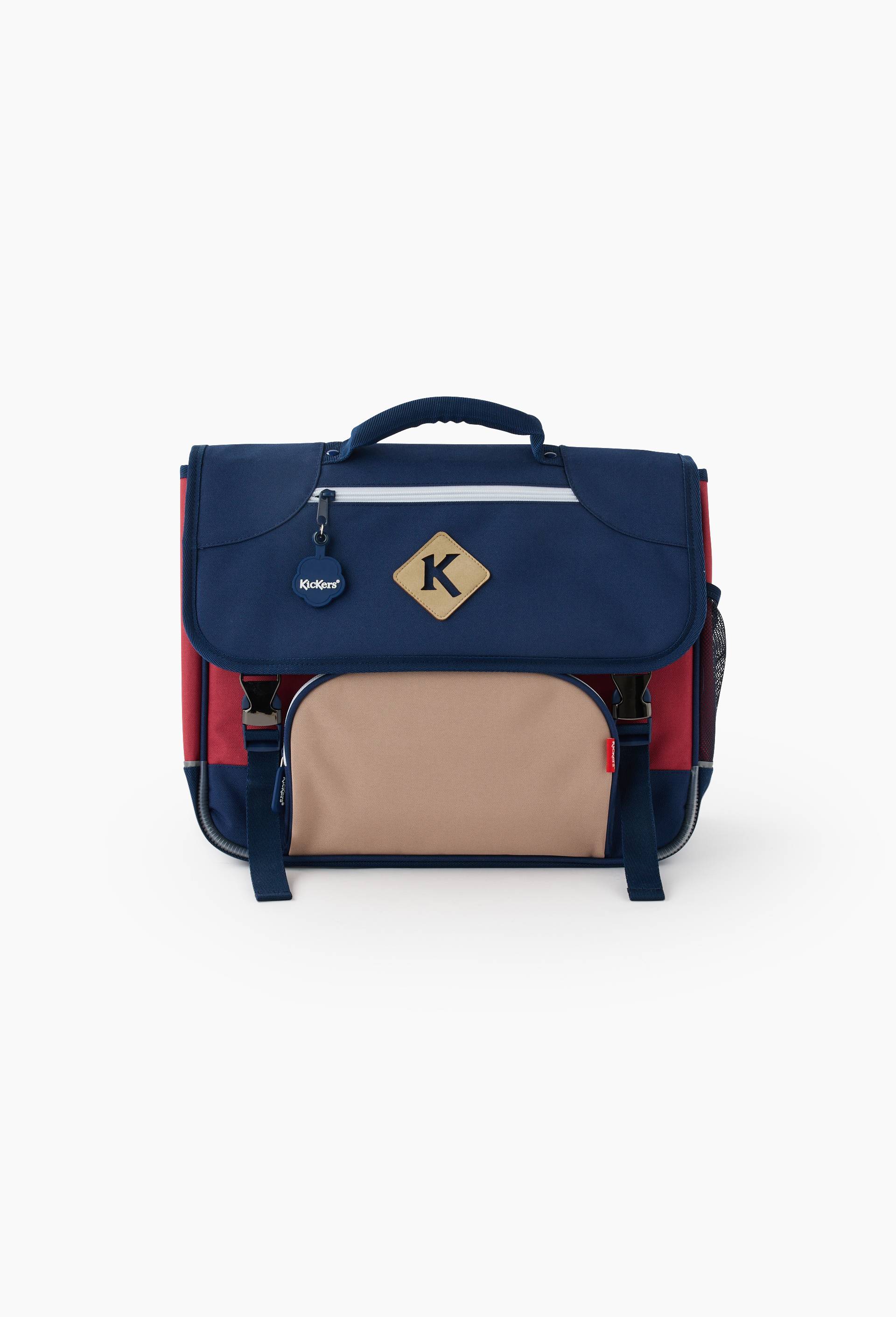 Cartable colorblock, 38cm, Multicolore, large image number 0.0