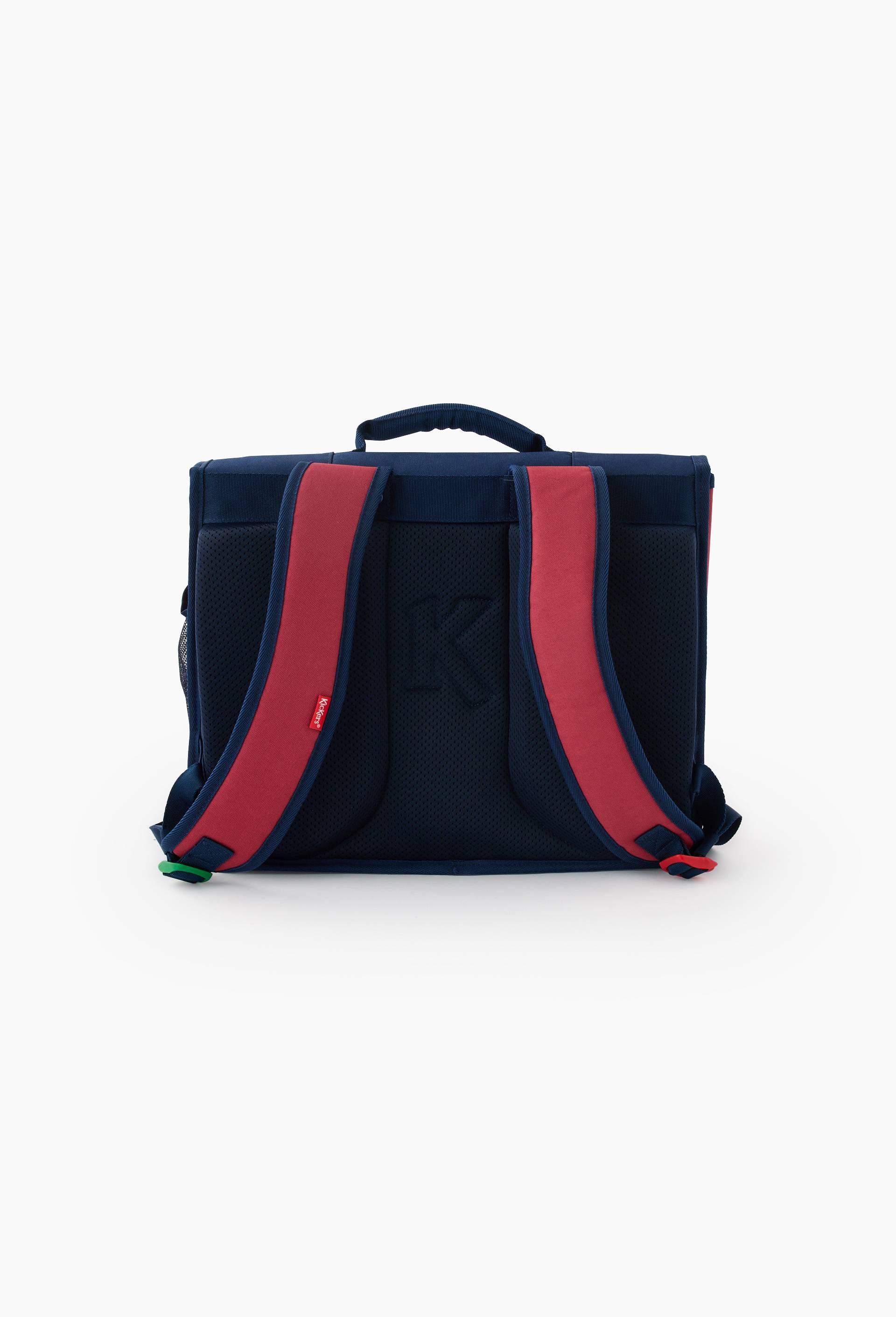 Cartable colorblock, 38cm, Multicolore, large image number 2
