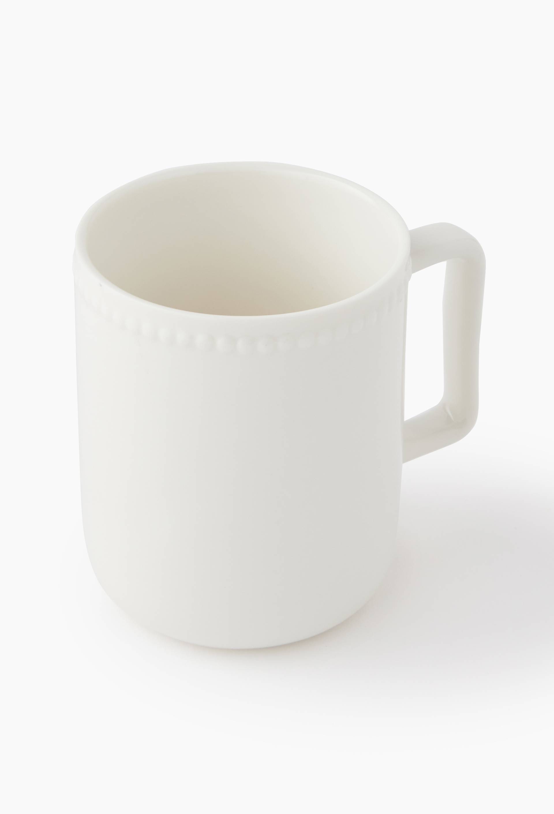 Mug finition perl&eacute;e, 32cl, Ecru, large image number 1.0