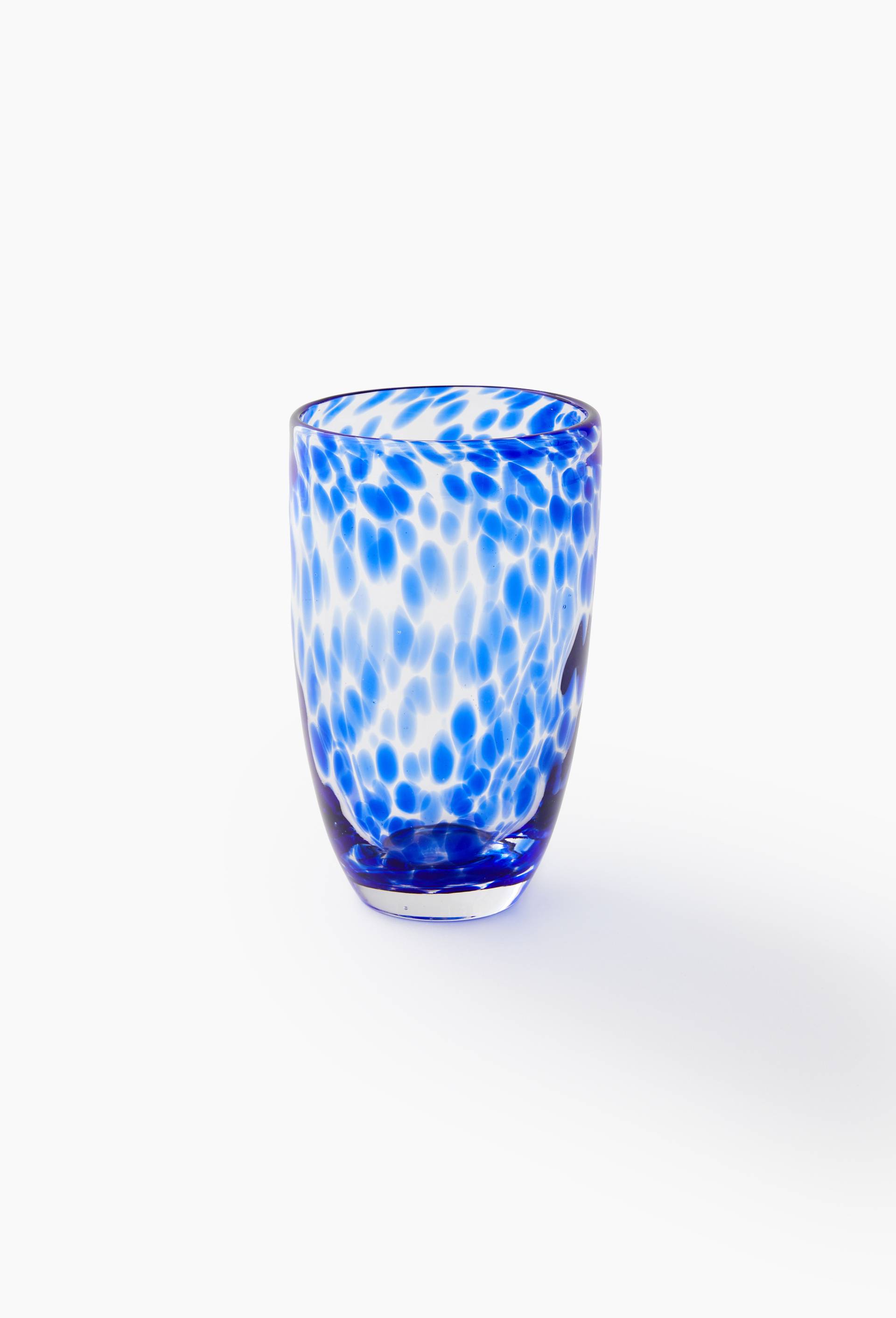 Gobelet finition tachet&eacute;e, 55cl, Bleu, large image number 0