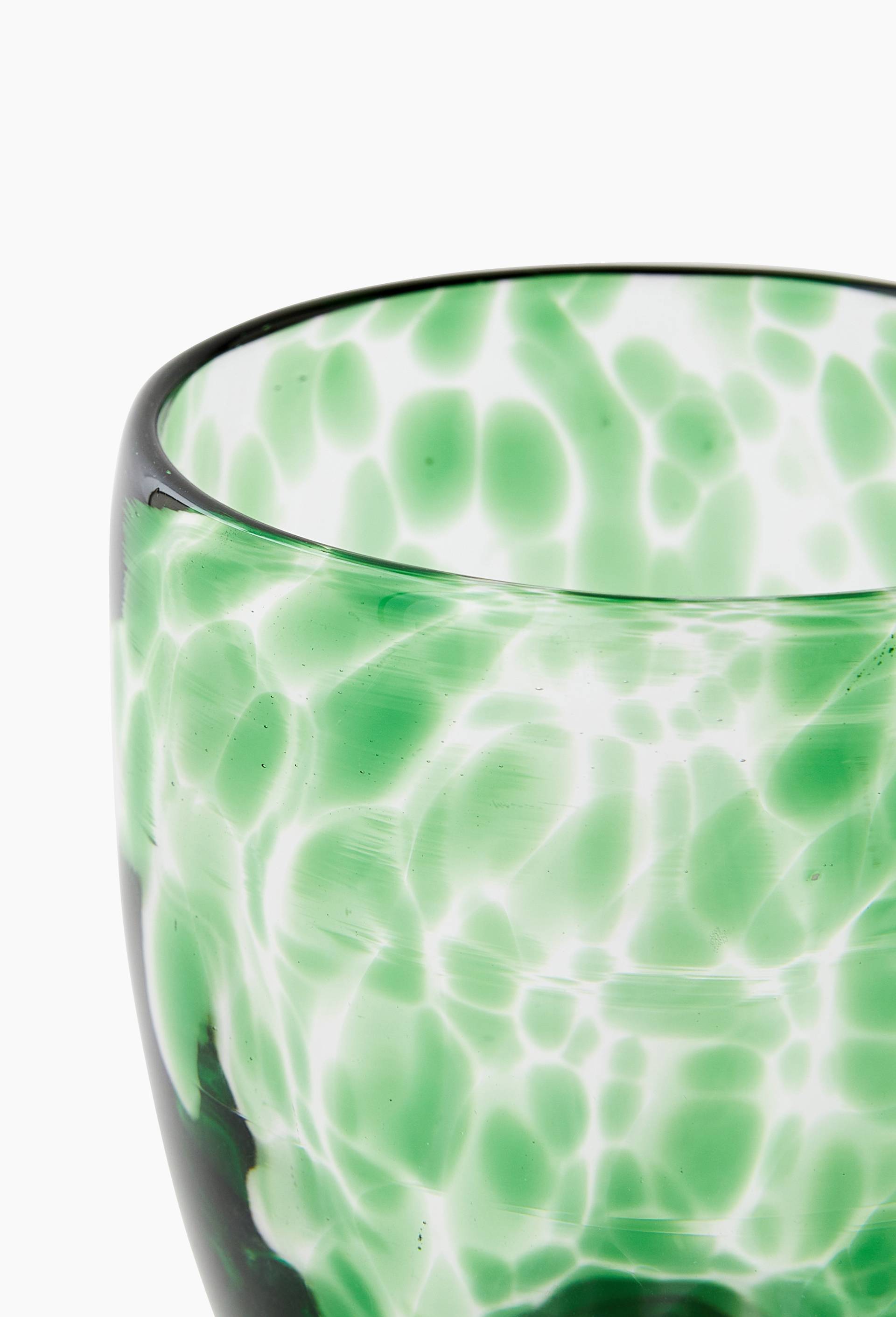 Gobelet finition tachet&eacute;e, 25cl, Vert, large image number 1.0