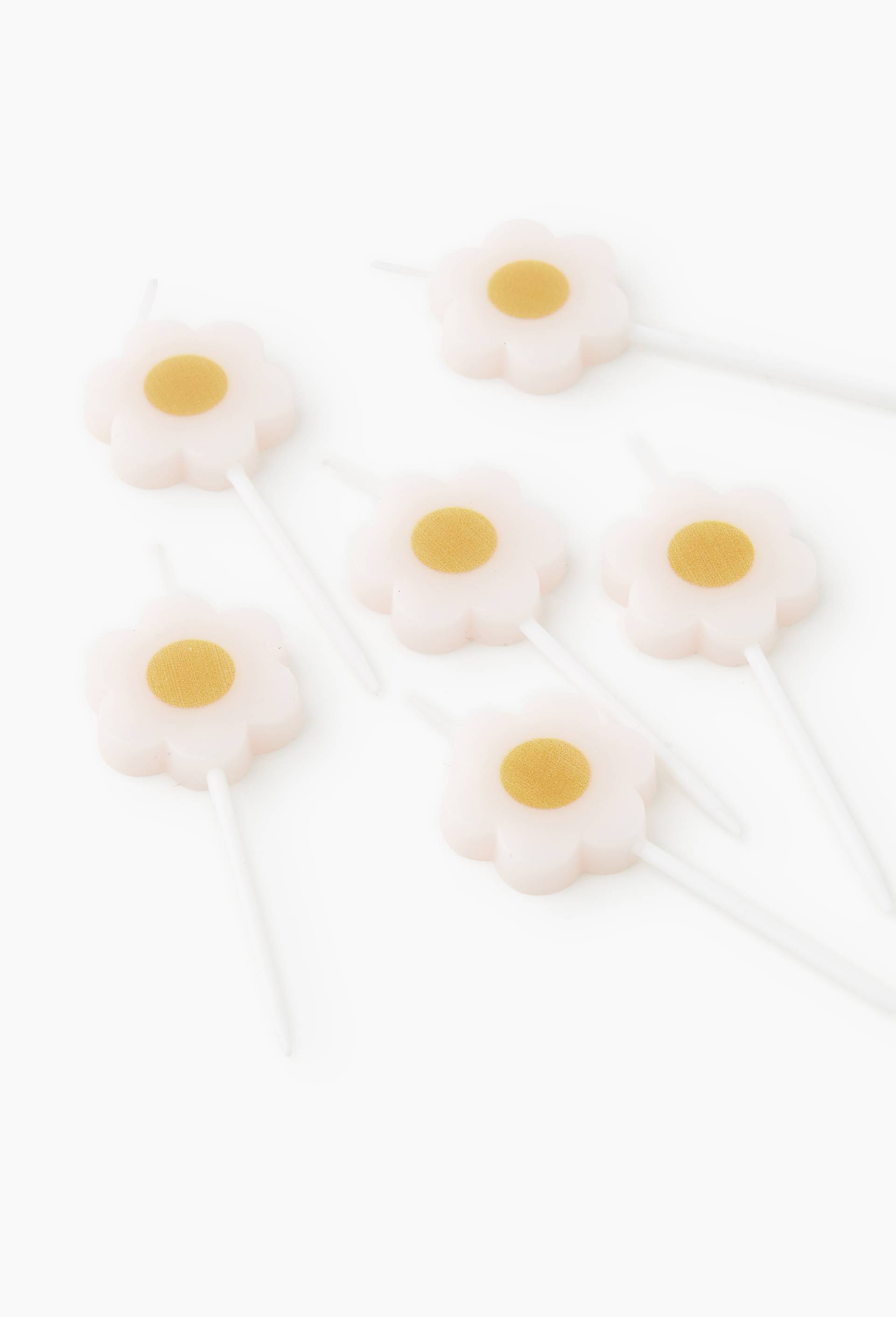 6 bougies fleurs, , large image number 1.0